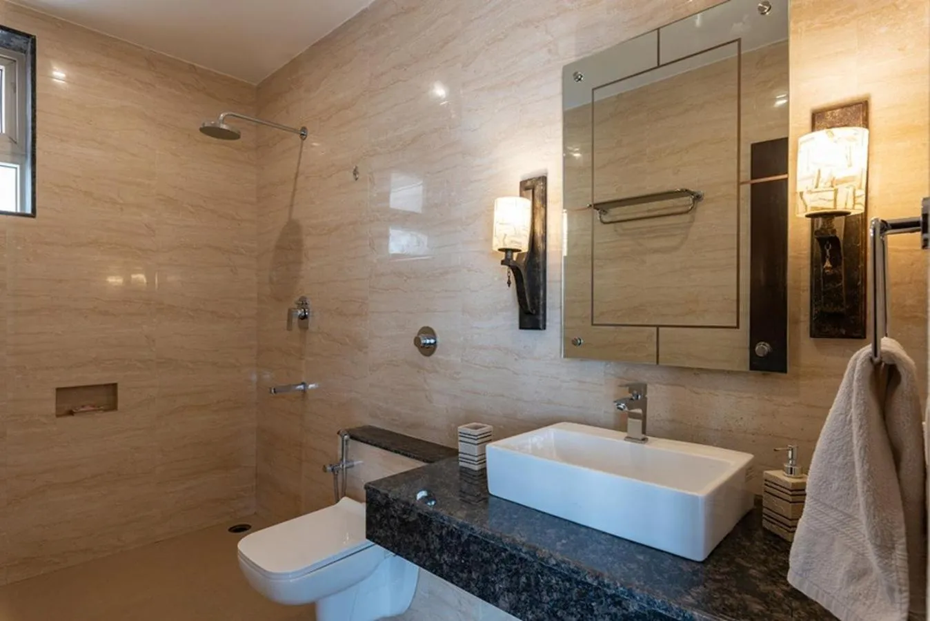 Bathroom in Private Villa Calangute Resort -10BHK