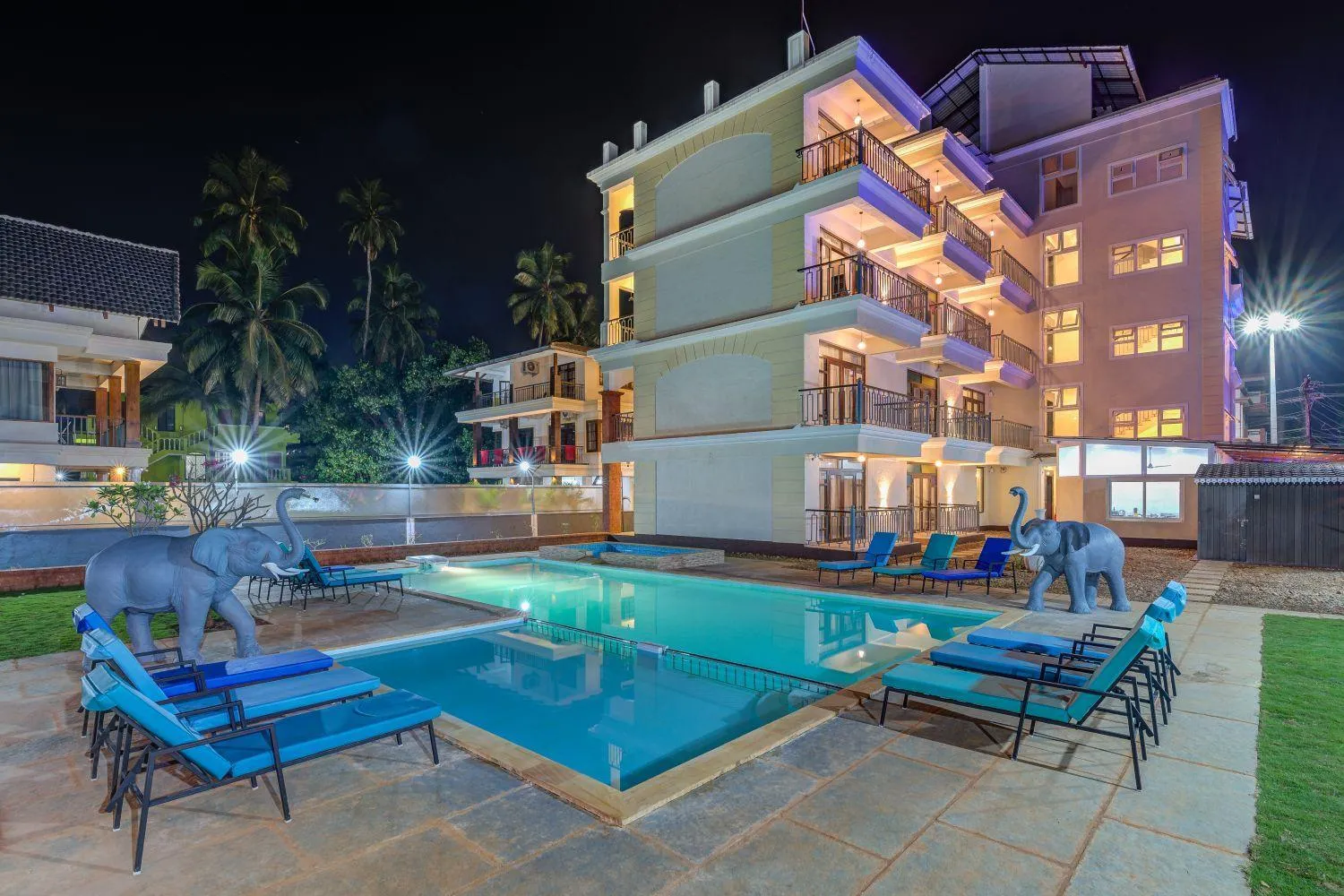 Property building in Private Villa Calangute Resort -10BHK