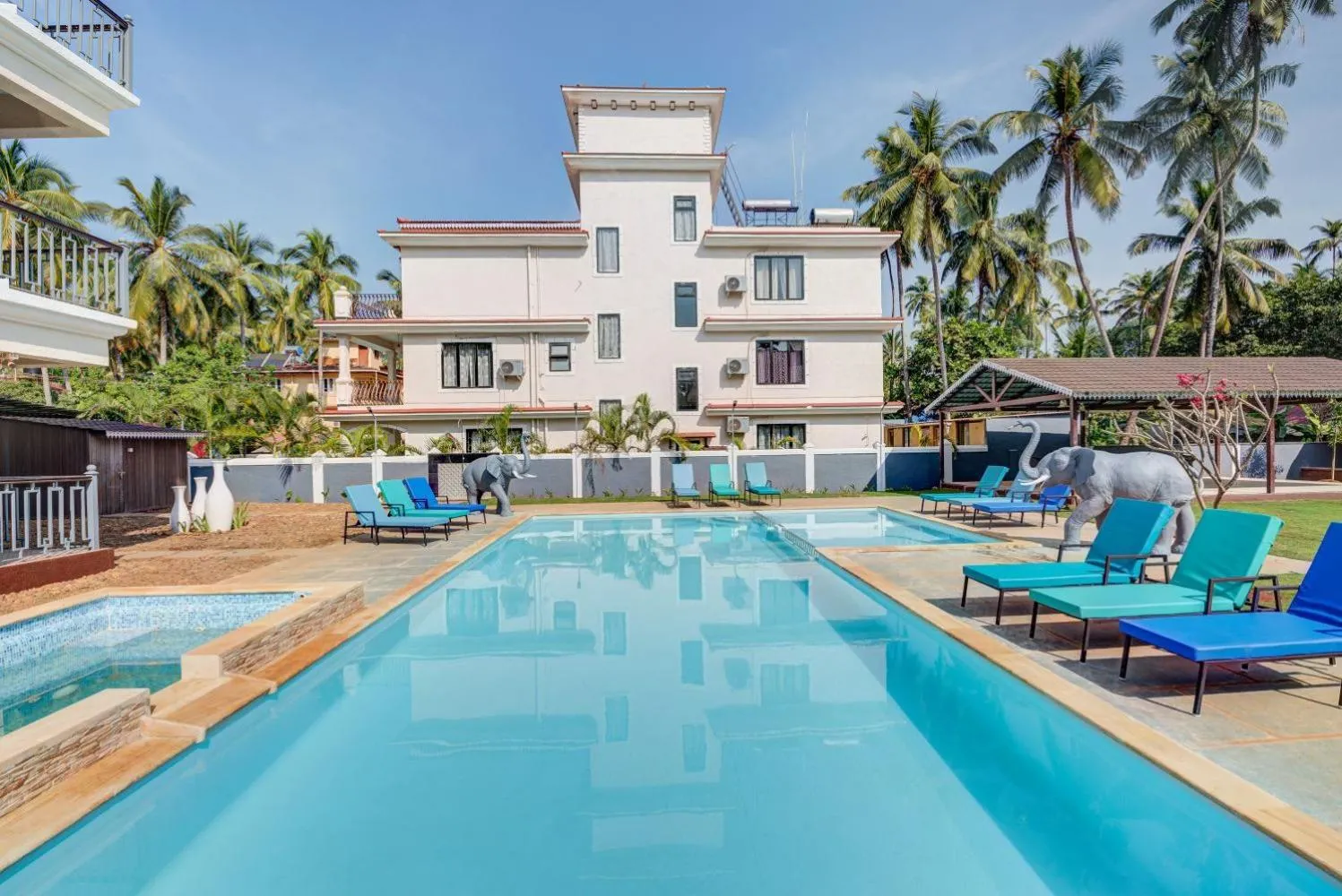 Property building in Private Villa Calangute Resort -10BHK