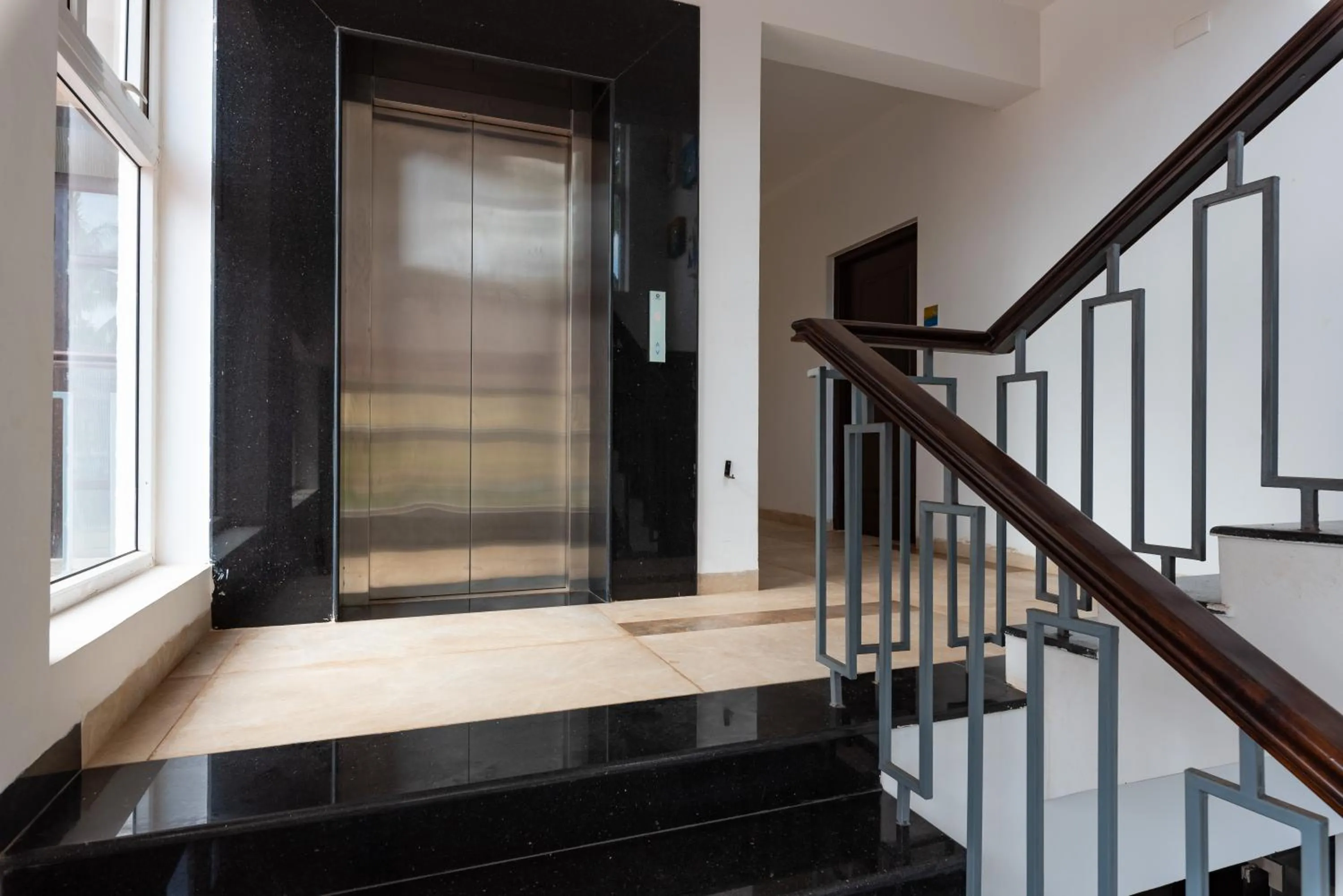 elevator in Private Villa Calangute Resort -10BHK