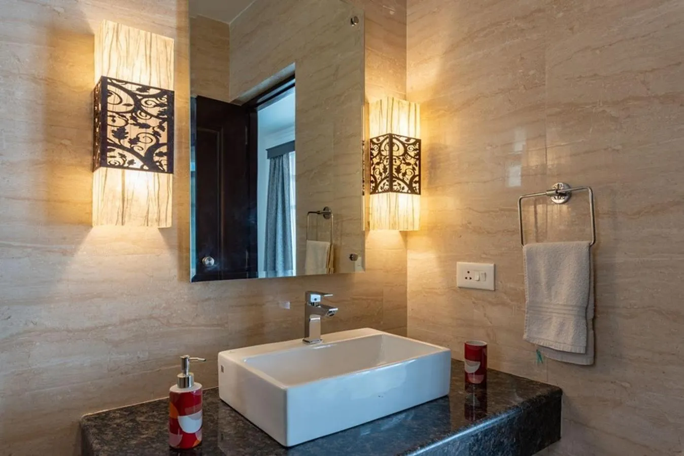Bathroom in Private Villa Calangute Resort -10BHK