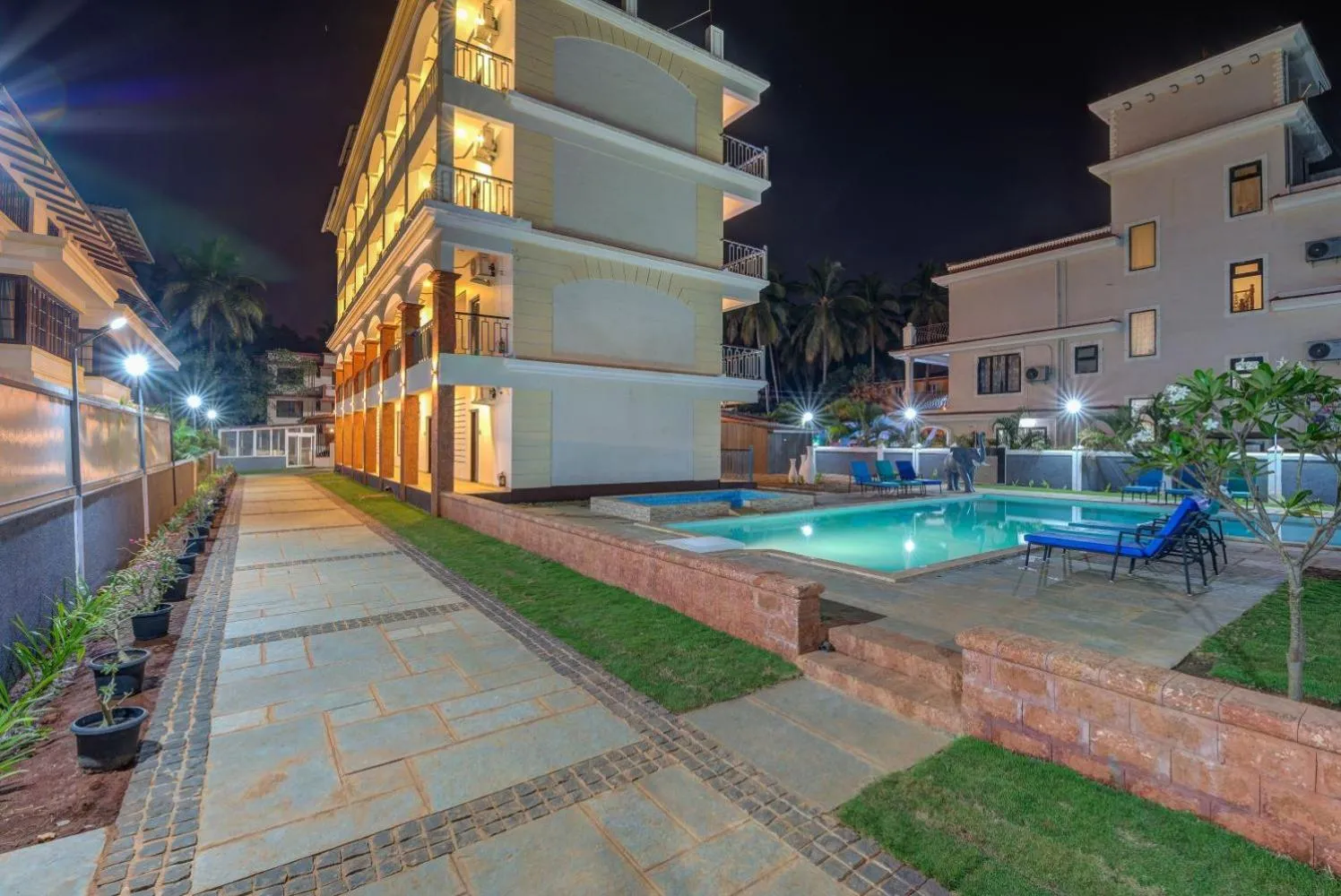 Property building in Private Villa Calangute Resort -10BHK