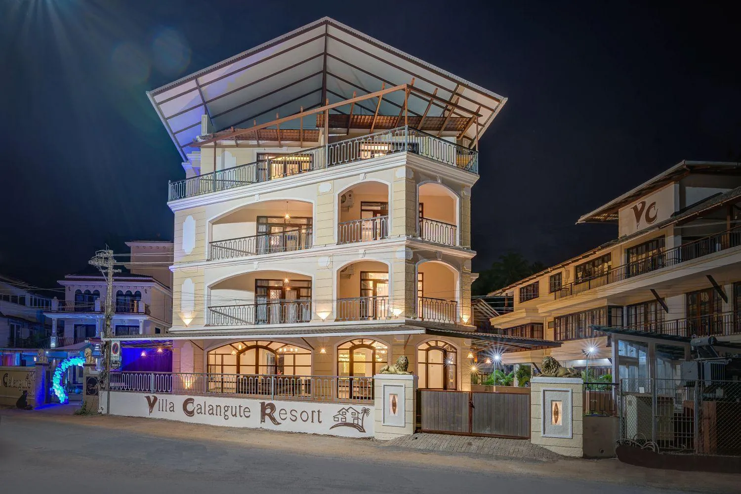 Property building in Private Villa Calangute Resort -10BHK