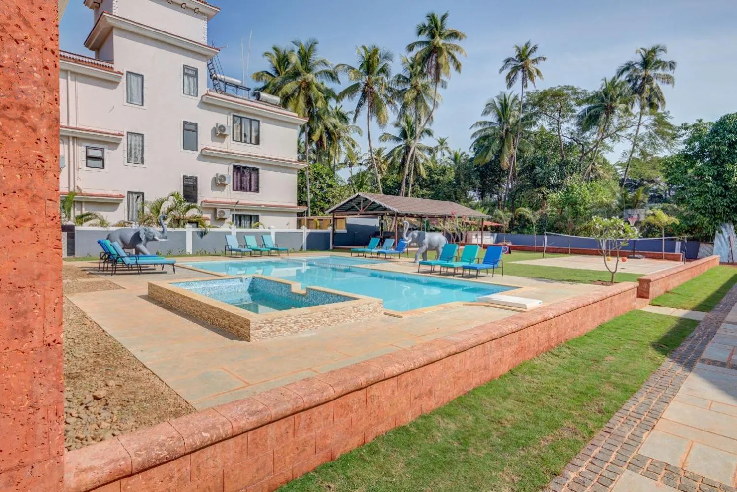 Property building in Private Villa Calangute Resort -10BHK