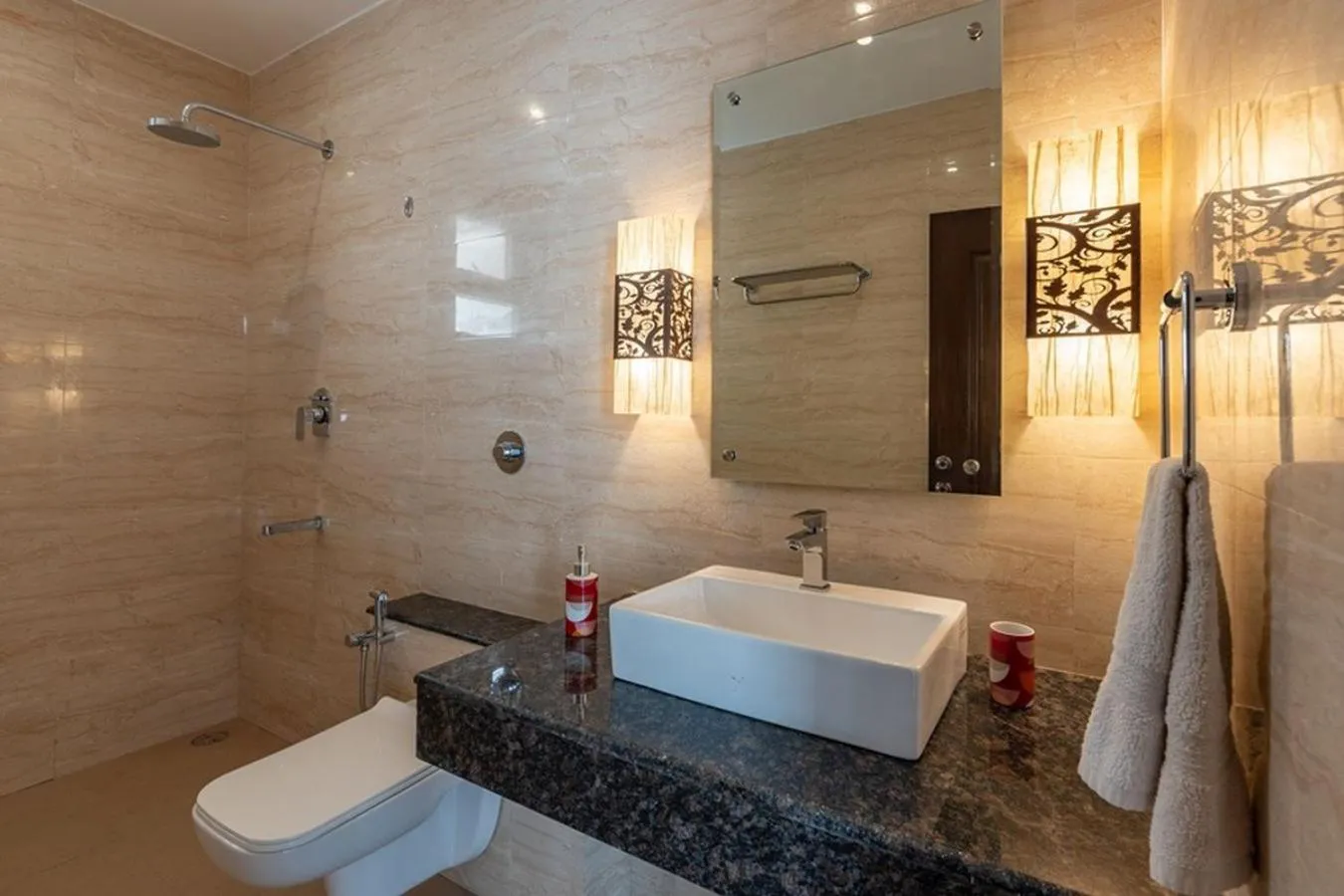 Bathroom in Private Villa Calangute Resort -10BHK