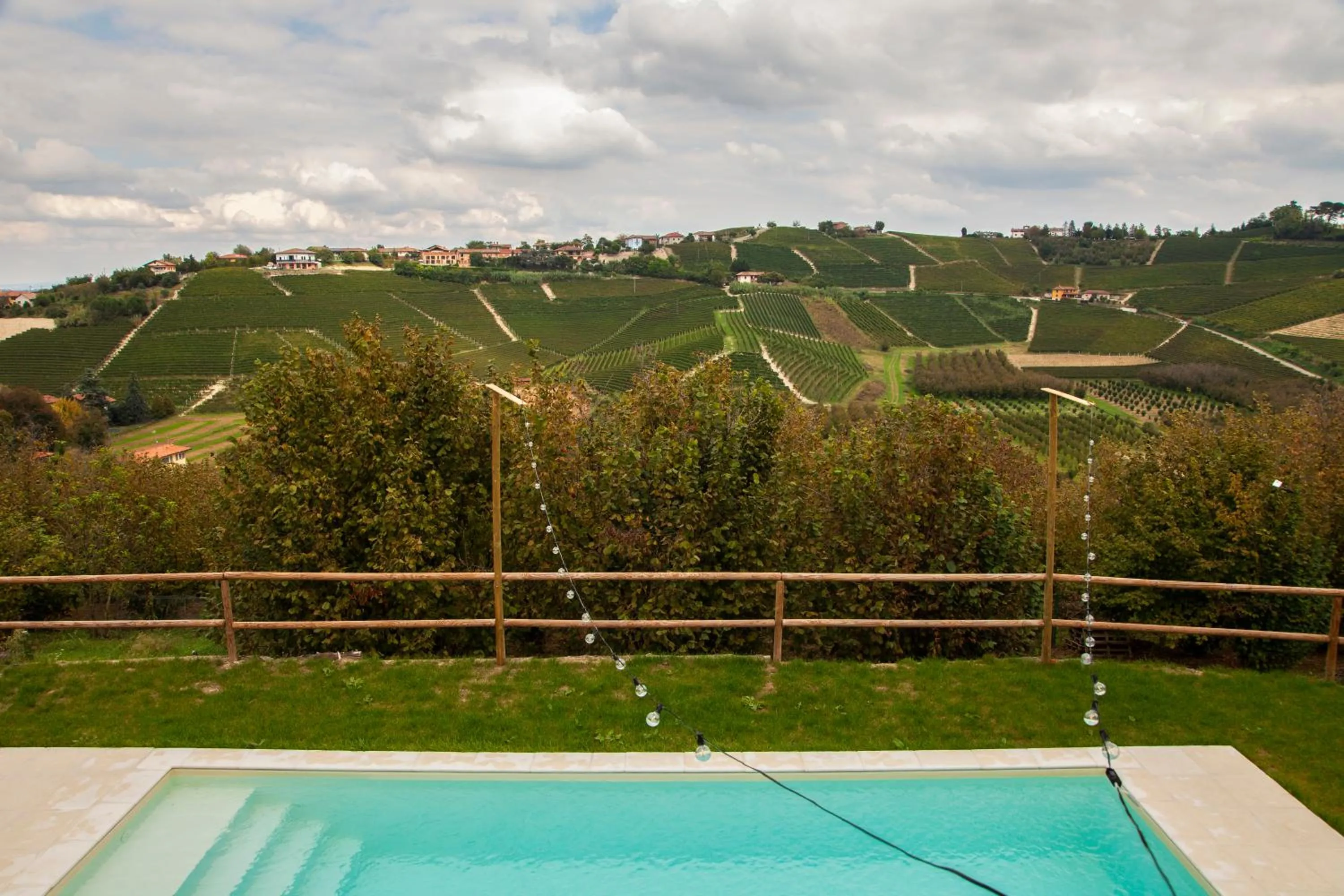 Pool view in Locanda Stardé