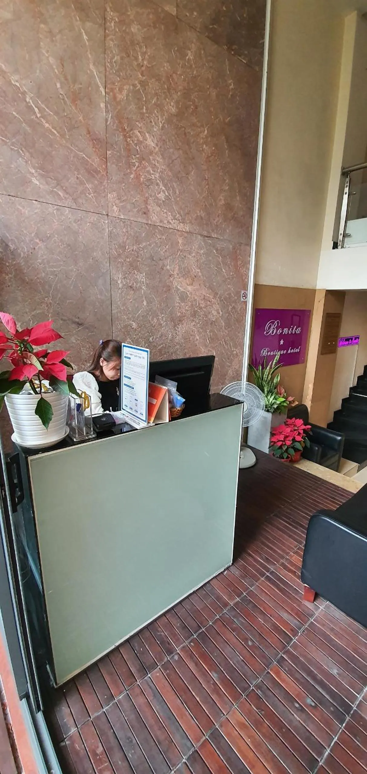 Lobby or reception in Bonita Boutique Hotel