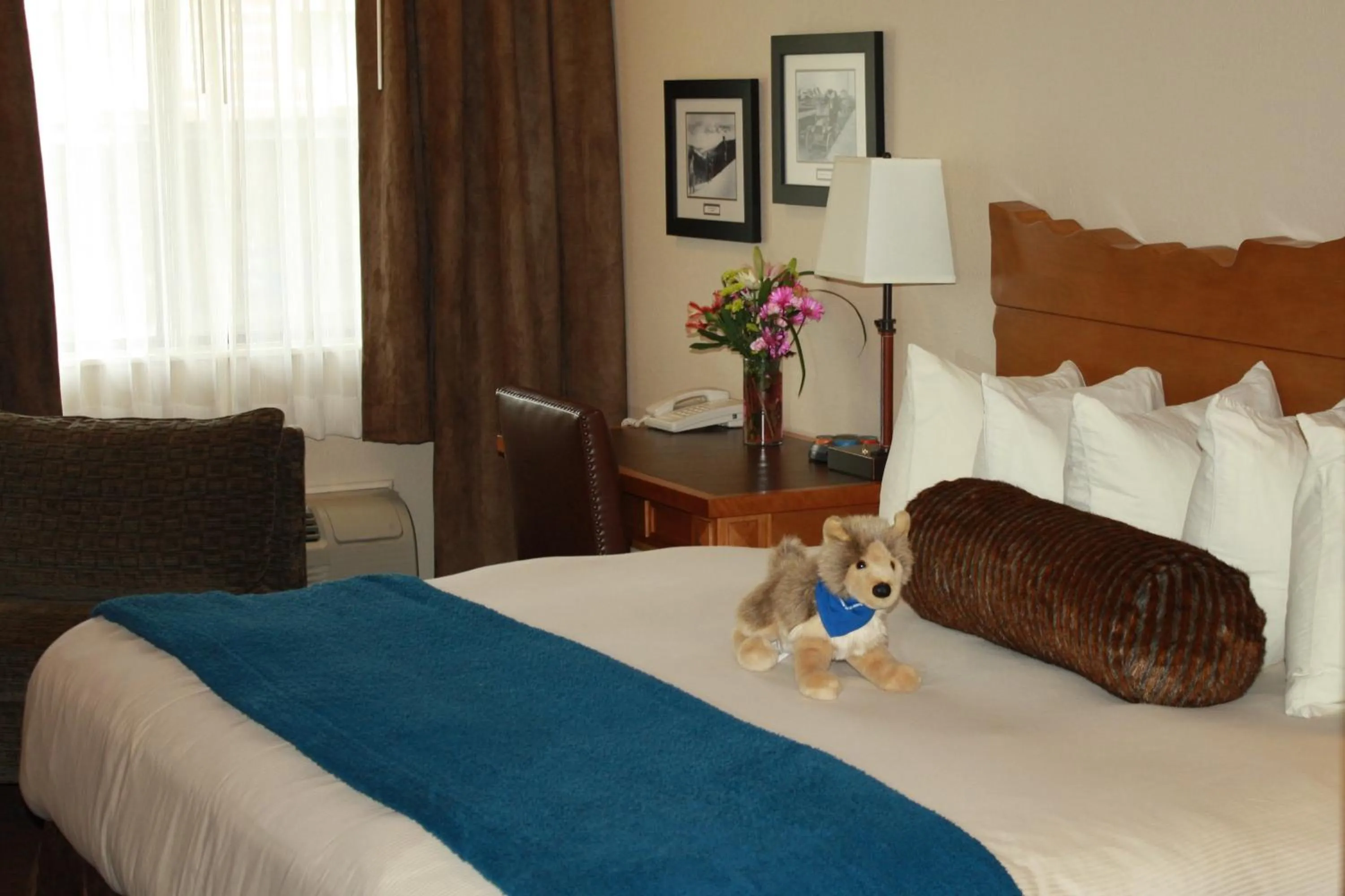 Bed in The Rockwell Inn