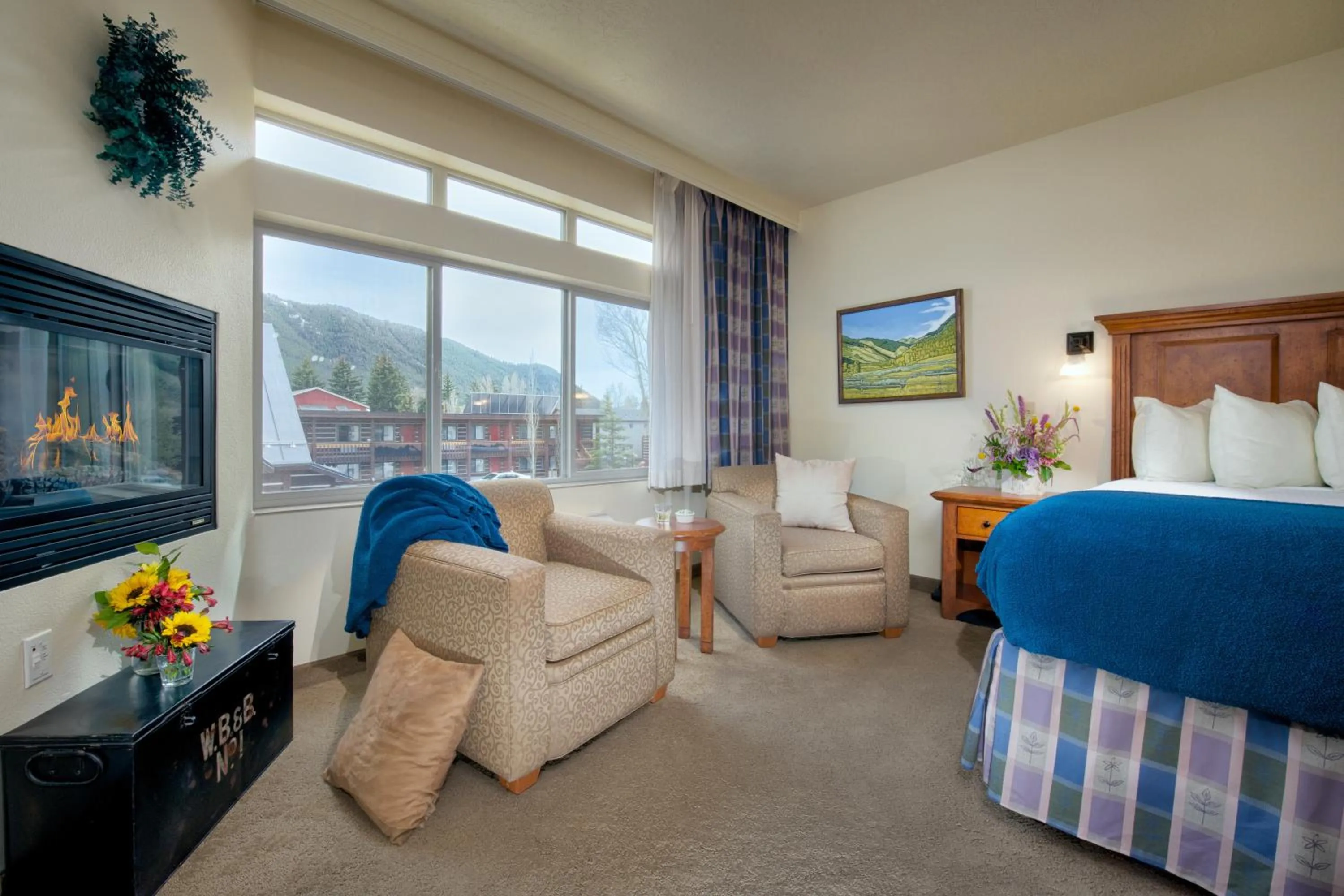 Bed in The Rockwell Inn