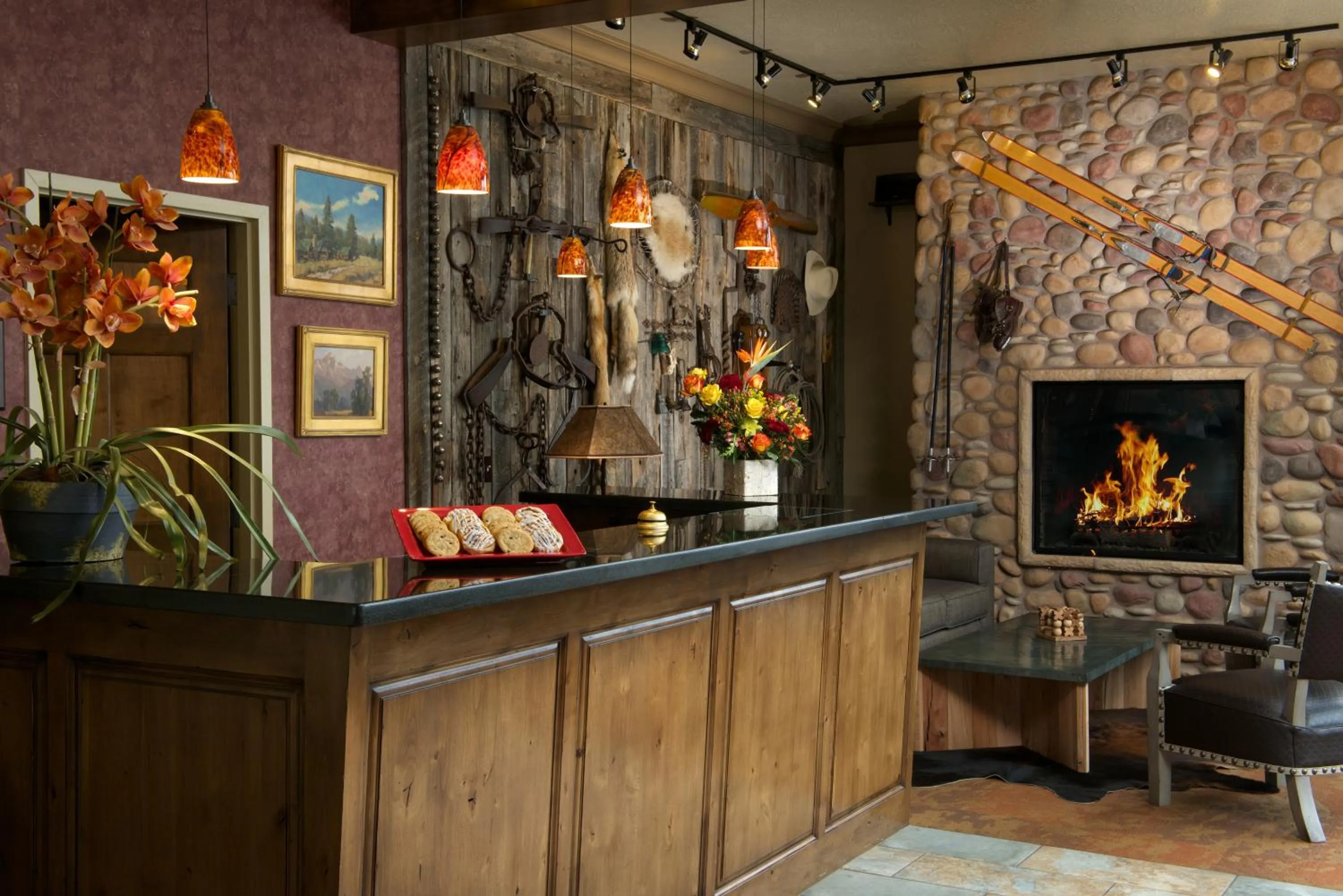 Lobby or reception in The Lexington at Jackson Hole