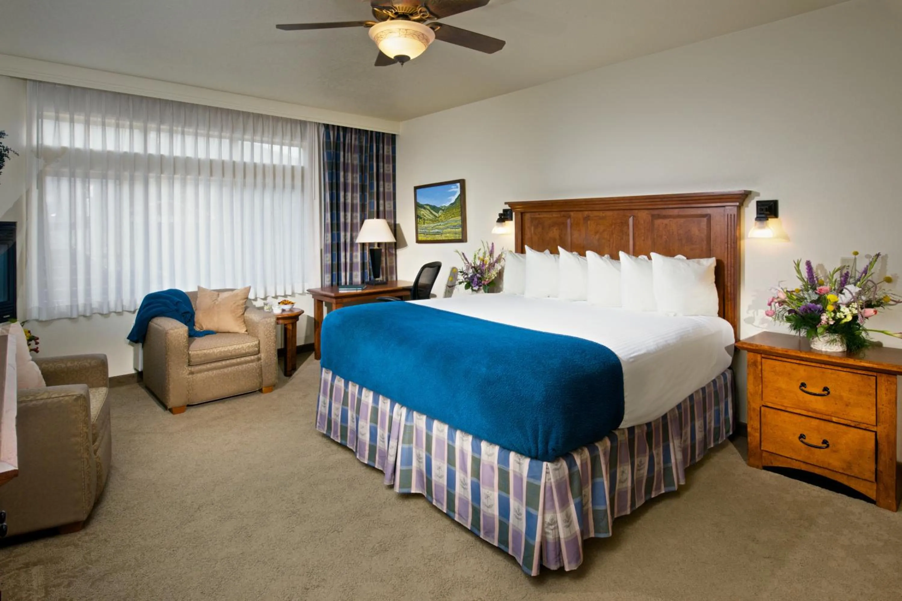 Bed in The Rockwell Inn