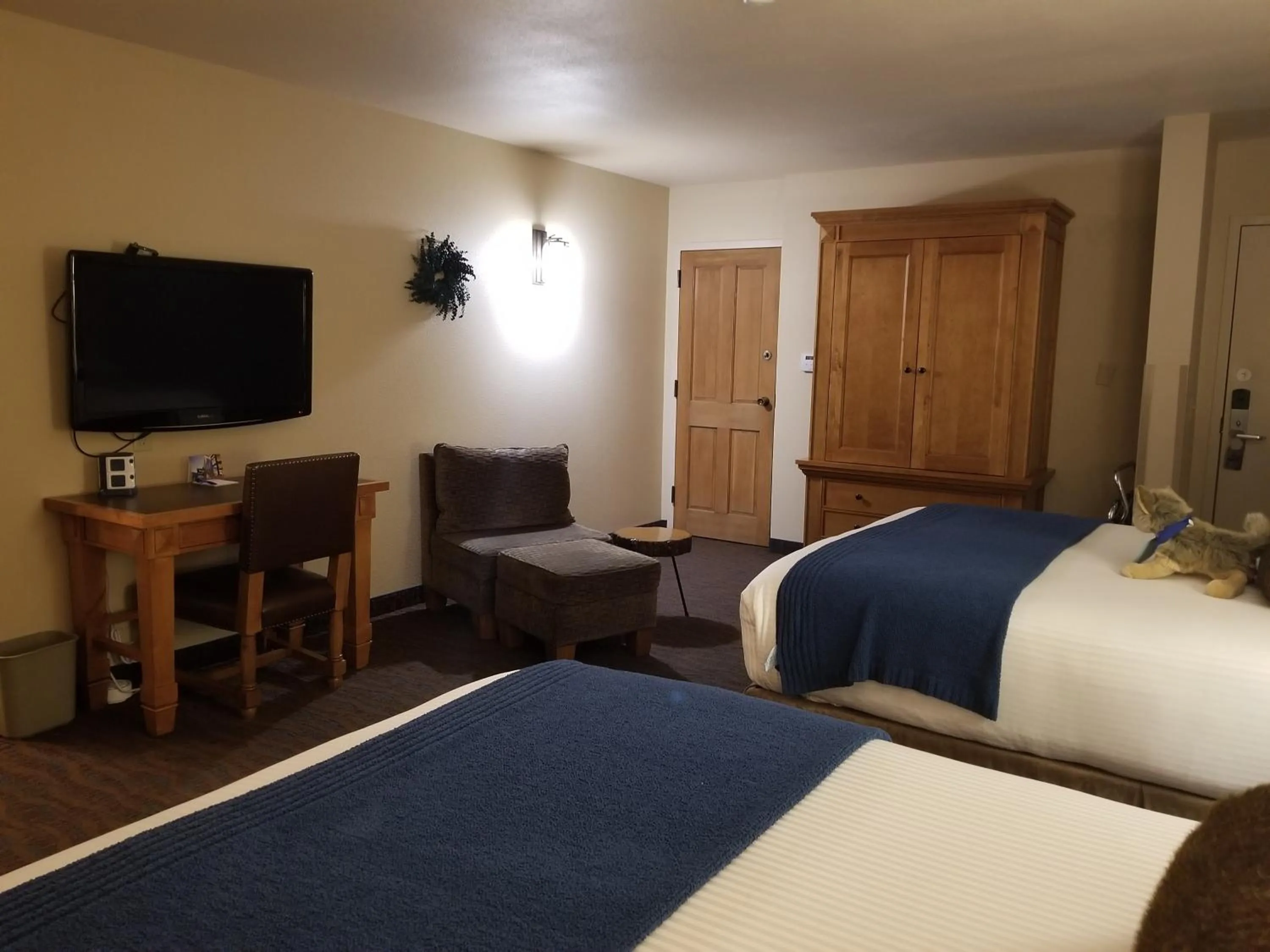 Bed in The Rockwell Inn