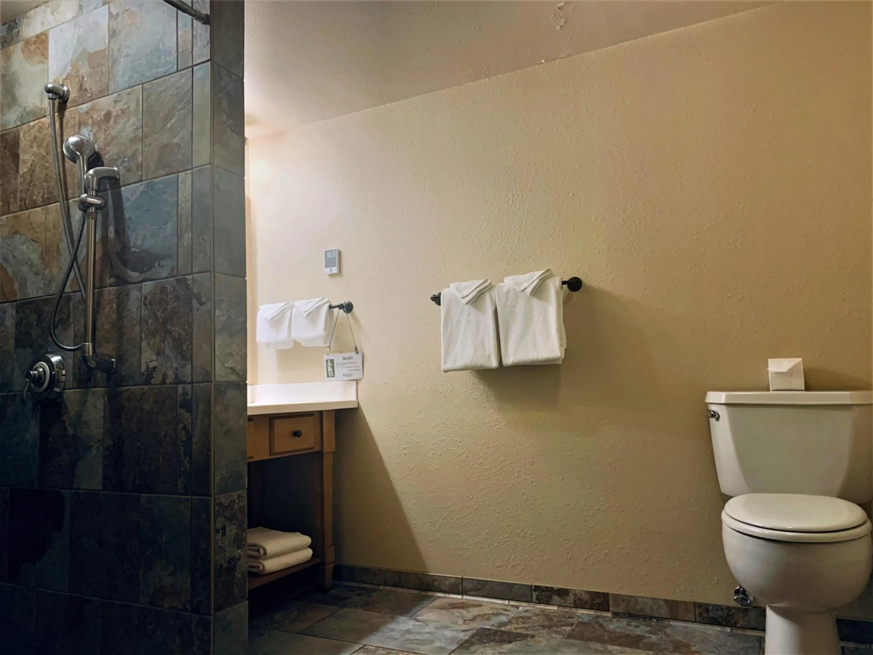 Shower in The Rockwell Inn