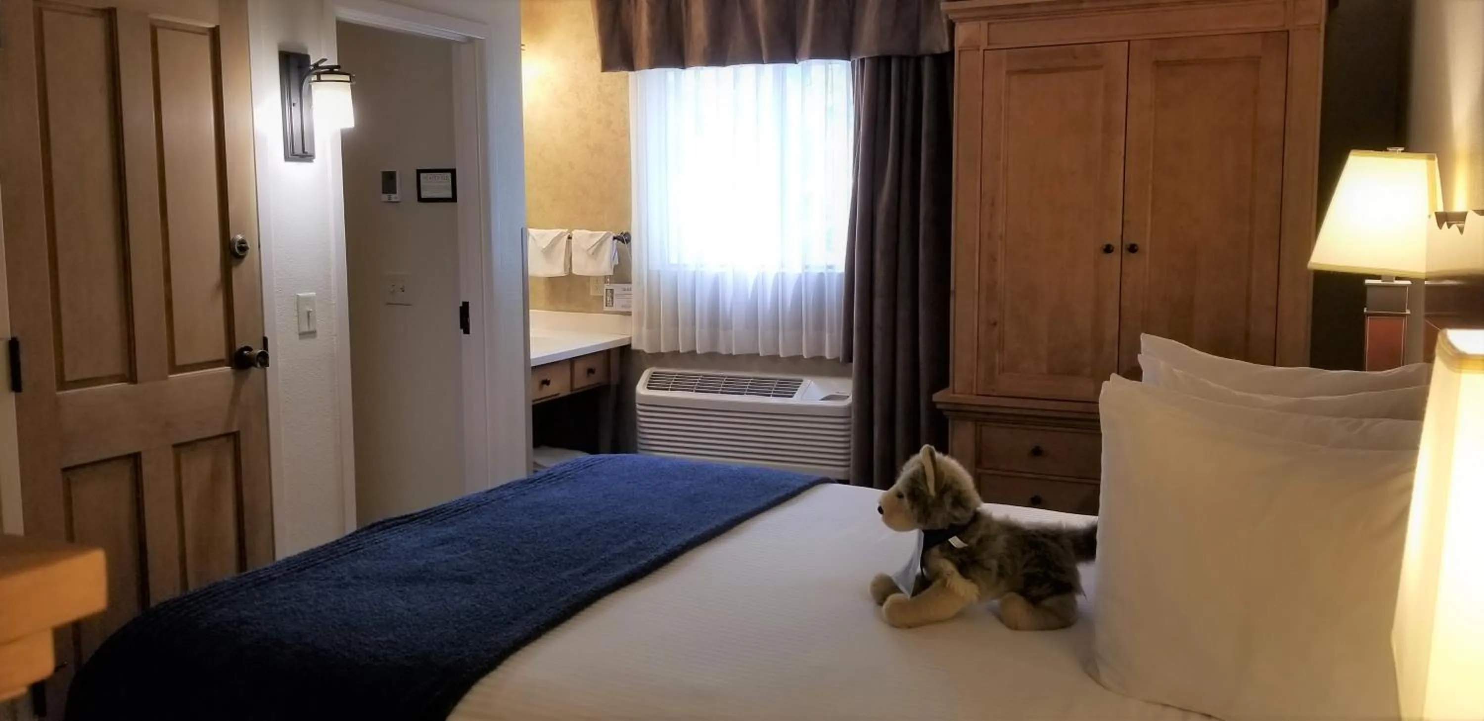 Bed in The Rockwell Inn