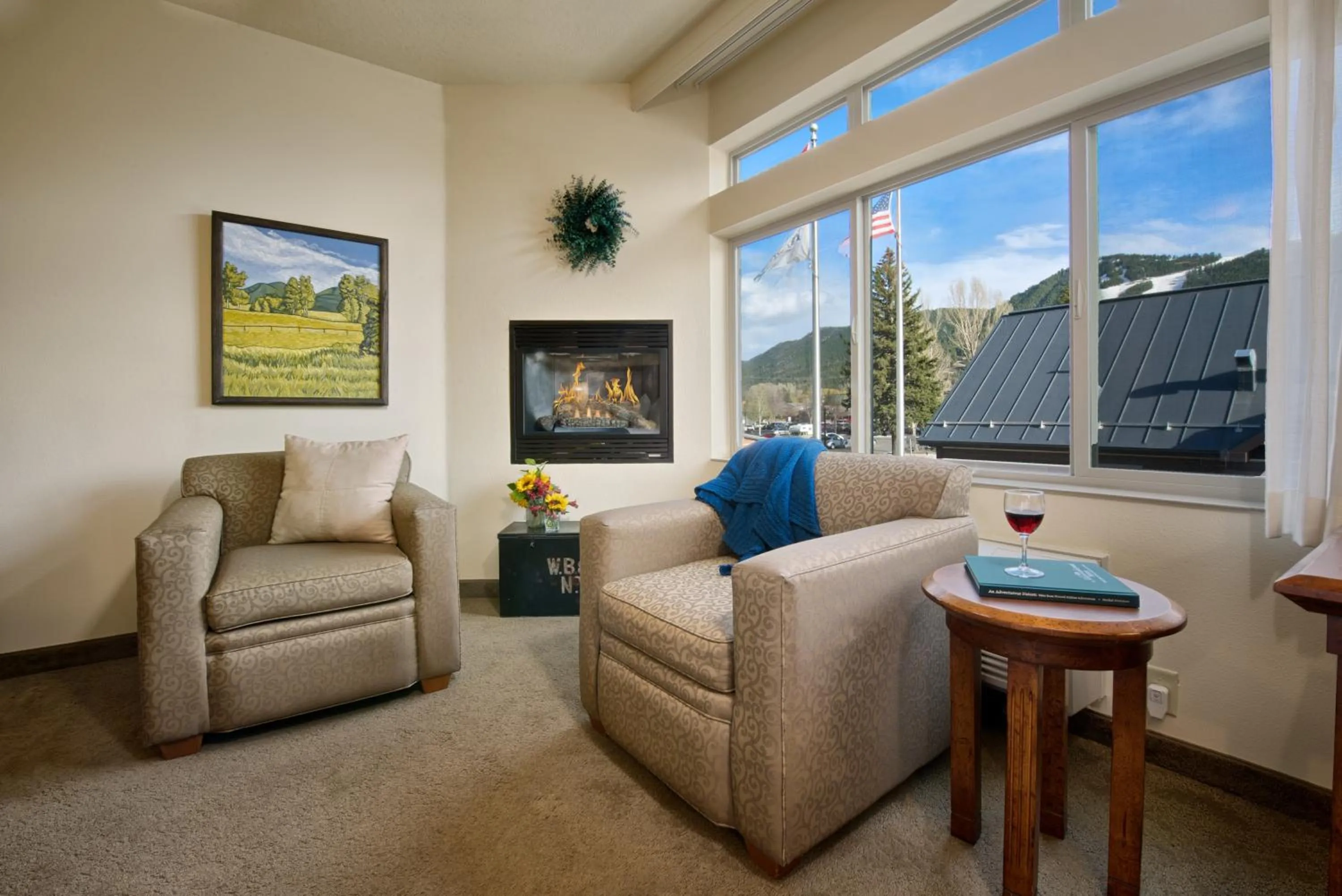 Living room in The Rockwell Inn