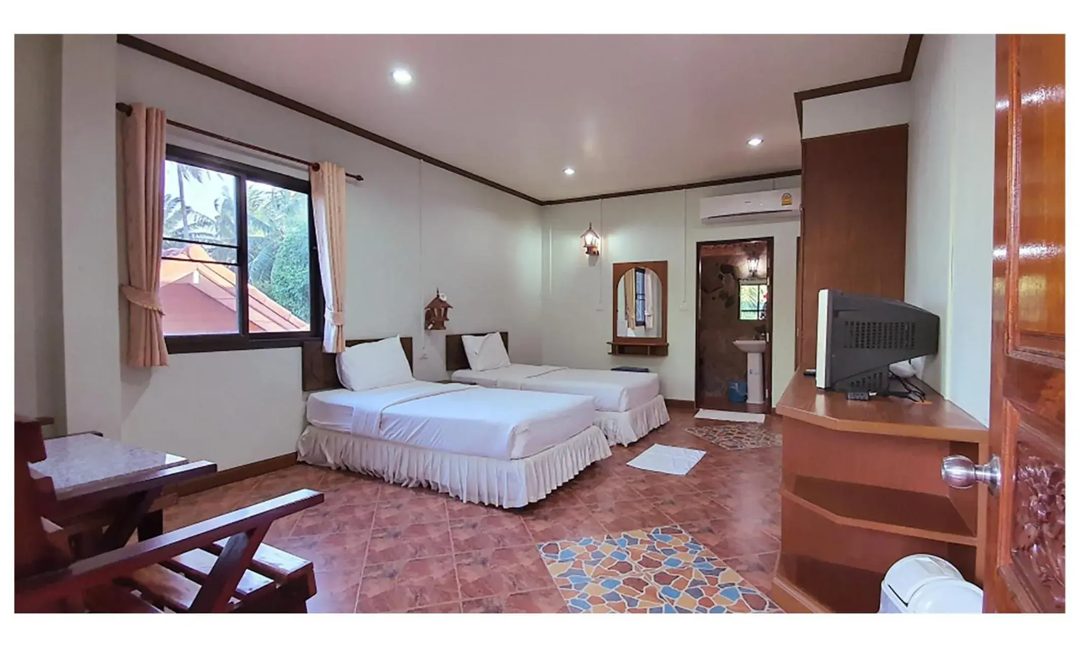 Standard Twin Room with Garden View in TAWAN RESORT Standard Twin Room with Garden View in TAWAN RESORT