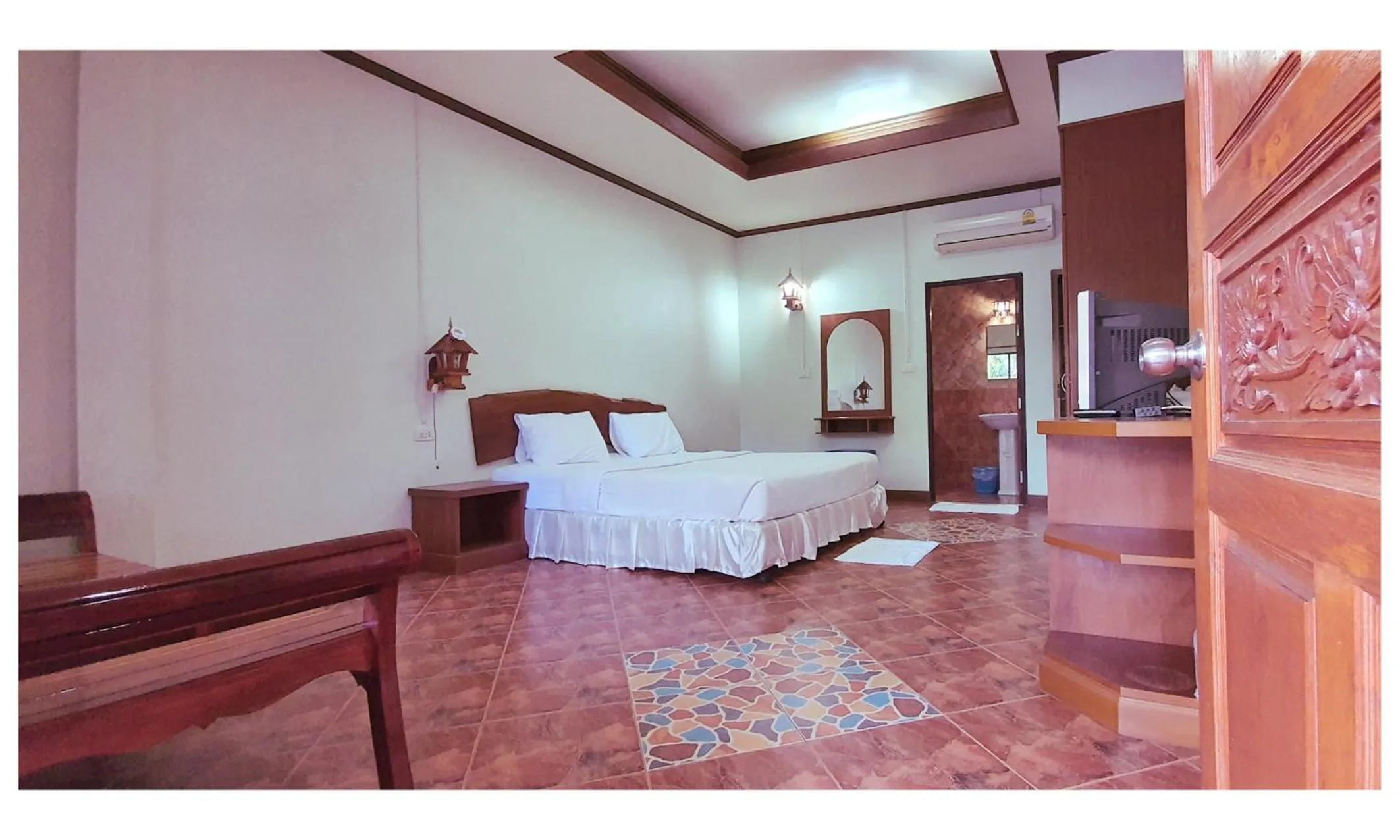 Bedroom, Bed in TAWAN RESORT