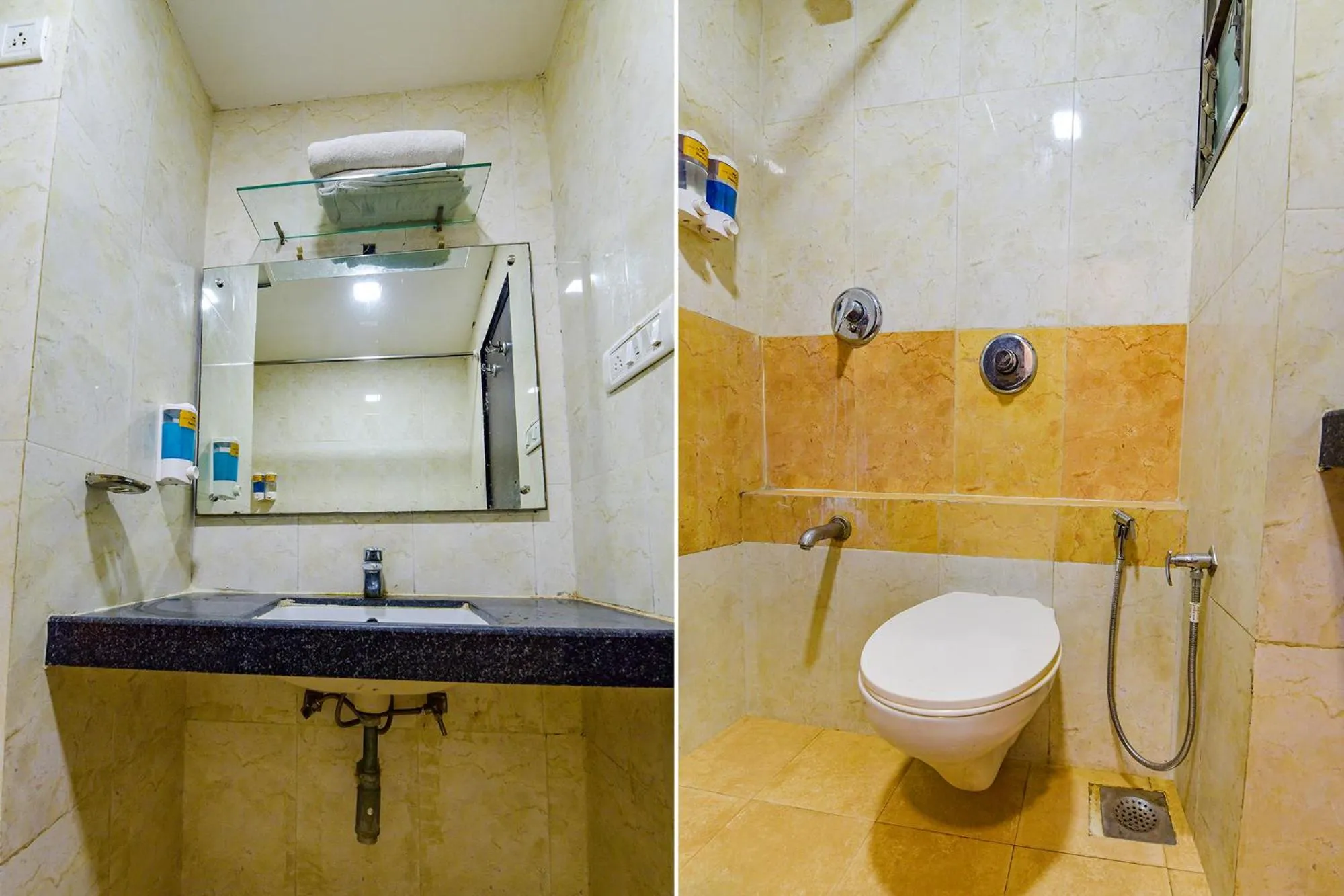 Bathroom in FabHotel Teliko Silver