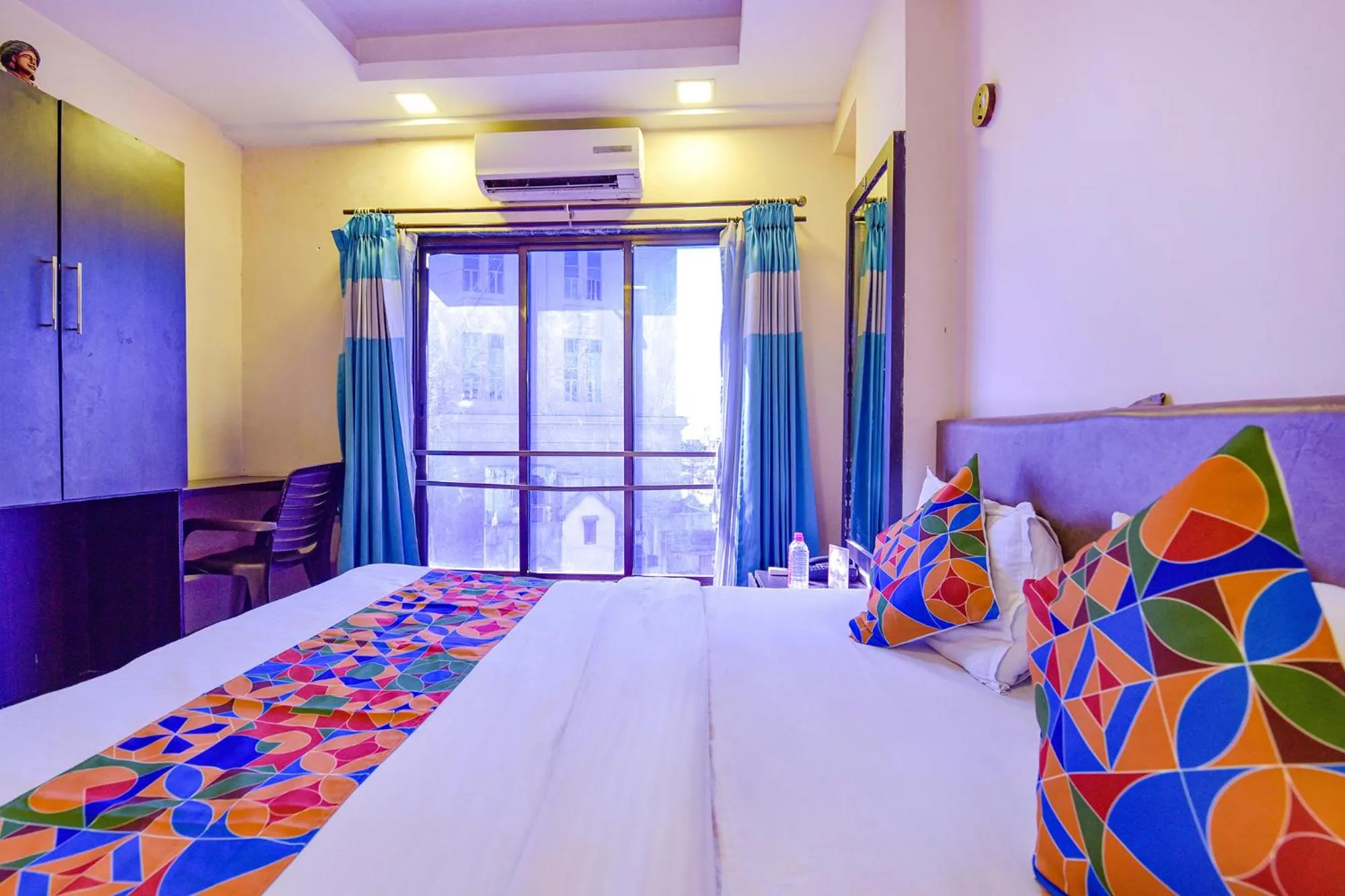 Bed in FabHotel Teliko Silver