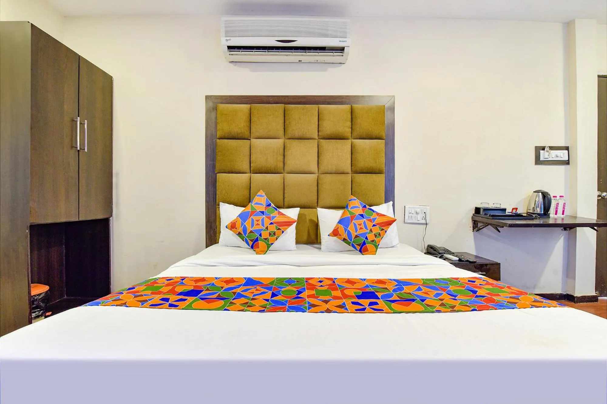 Bed in FabHotel Teliko Silver