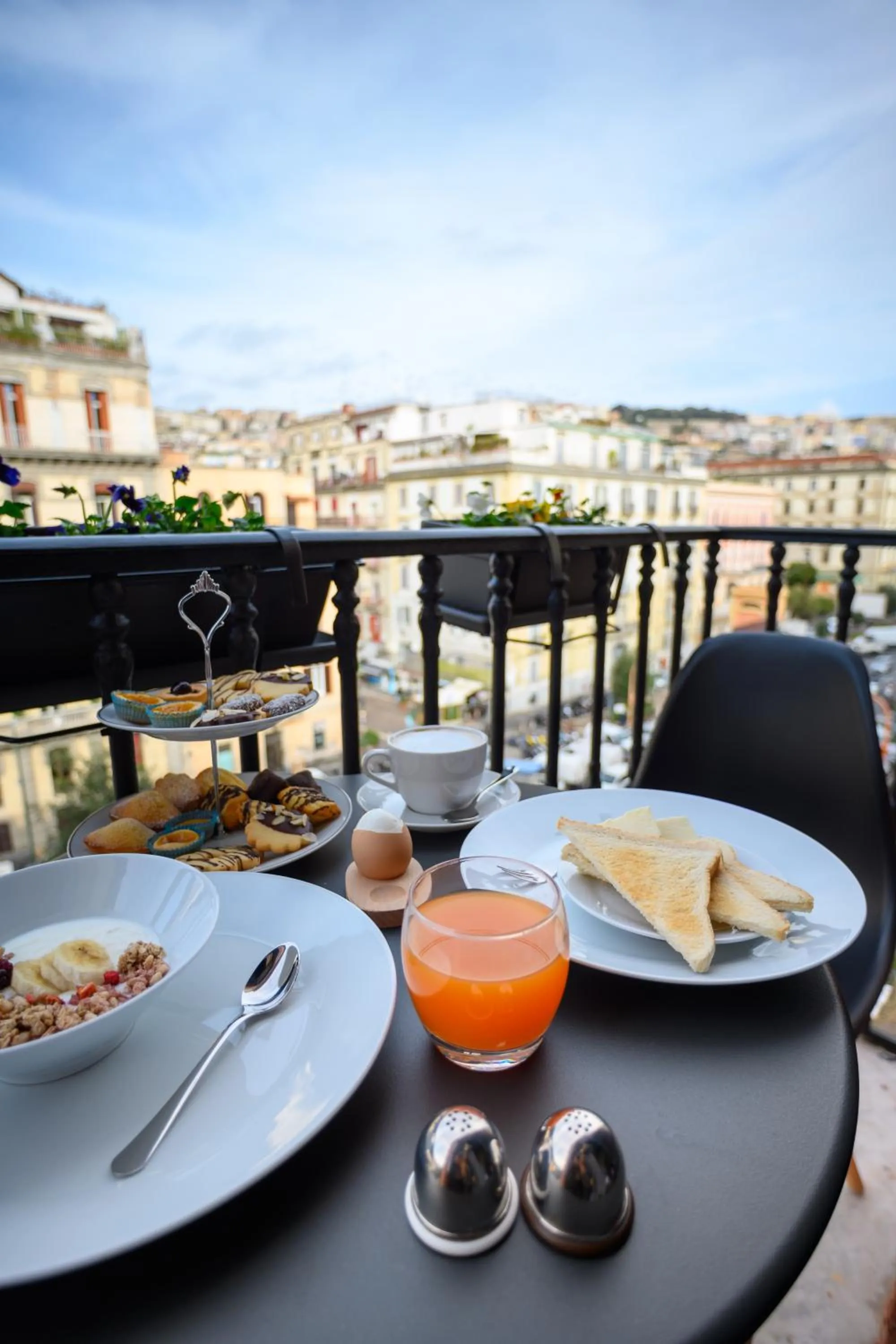 Balcony/Terrace in Mastropasqua BB