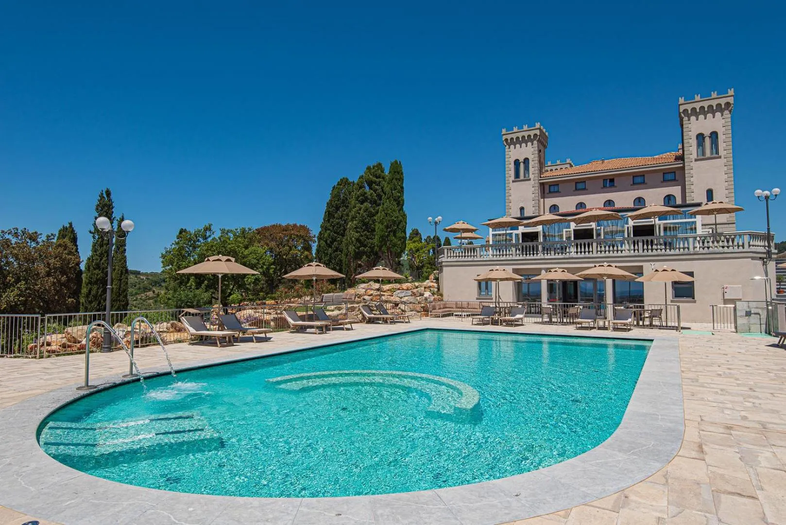 Property building in Castello Bonaria Wine & Spa Resort