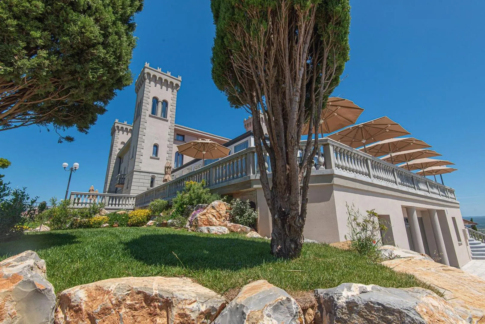 Property building in Castello Bonaria Wine & Spa Resort