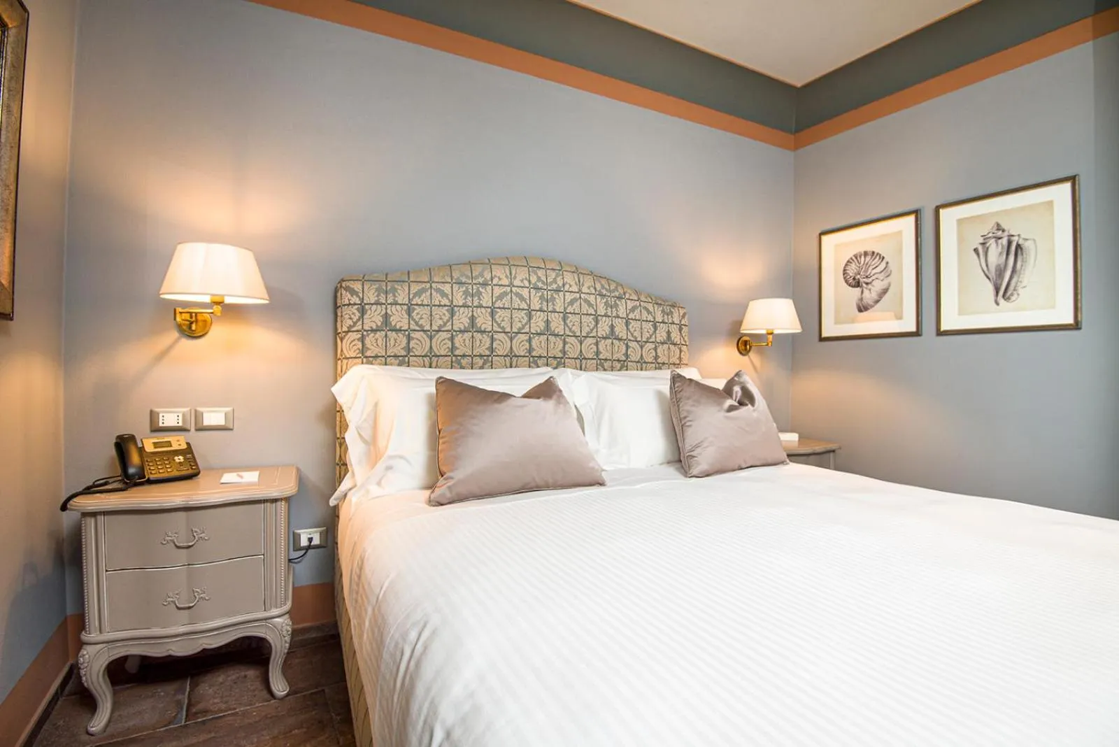 Bed in Castello Bonaria Wine & Spa Resort