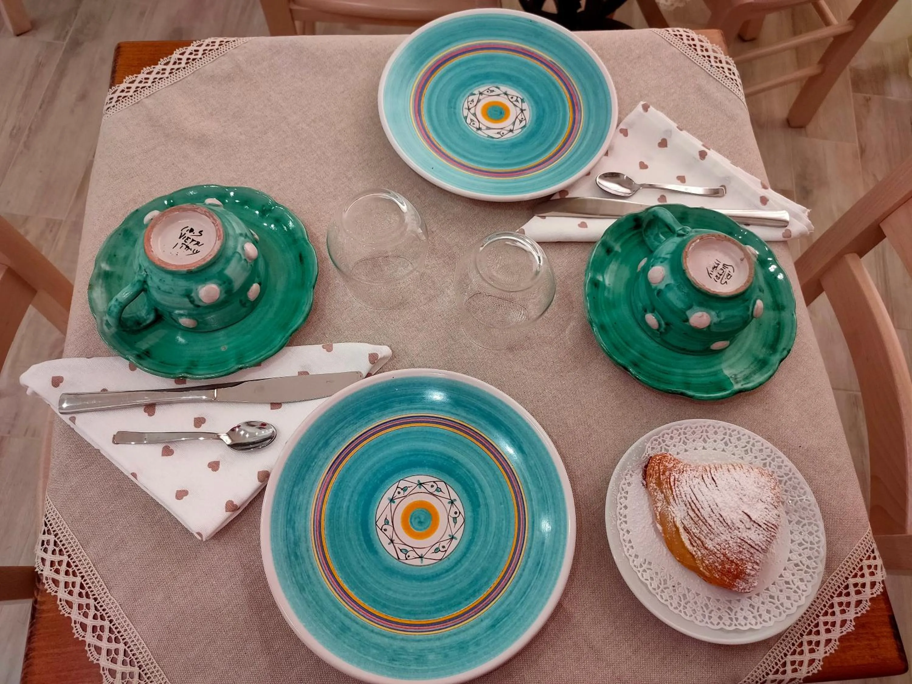 Decorative detail in B&B Il Vialetto