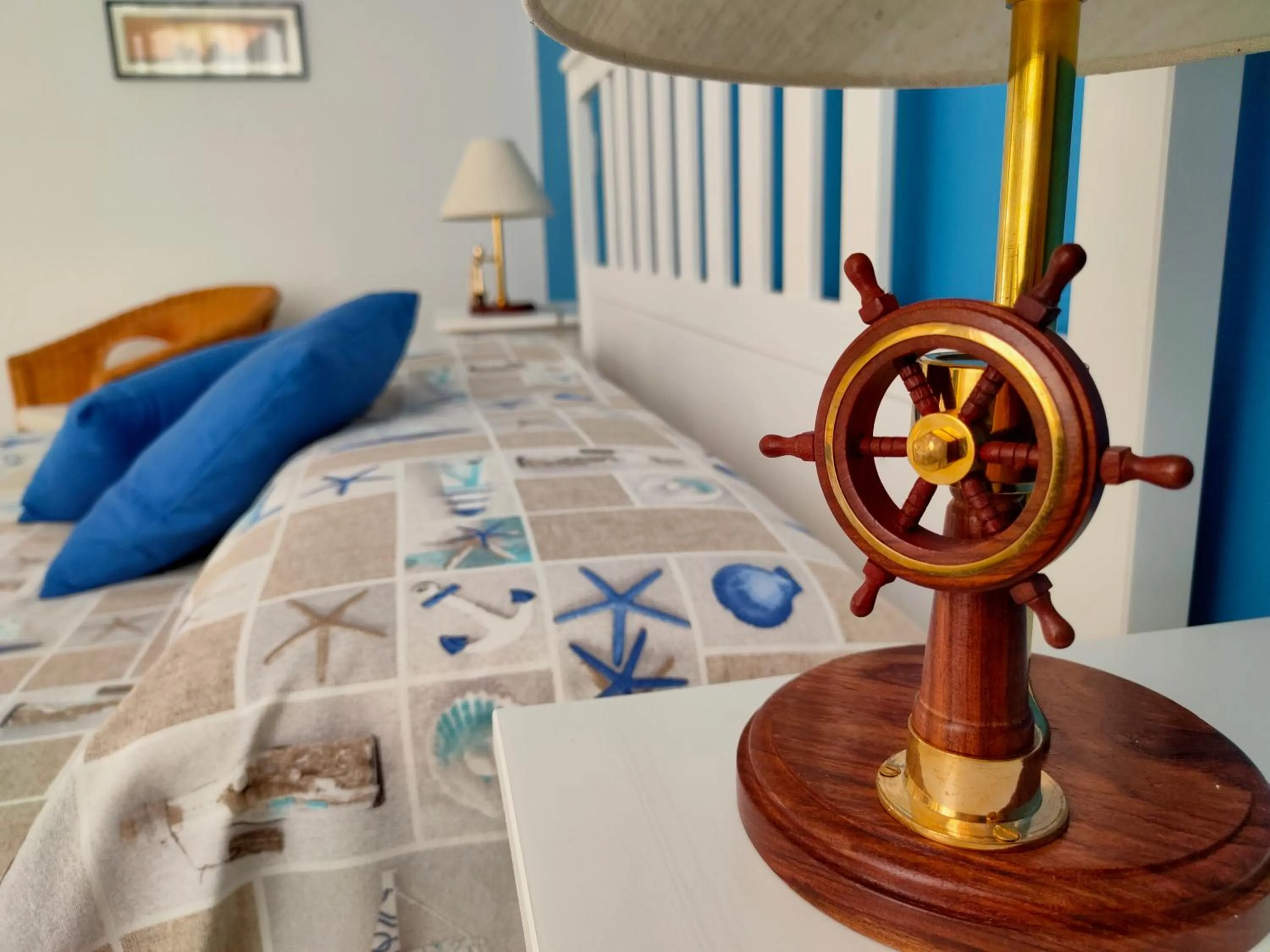 Decorative detail, Bed in B&B Il Vialetto