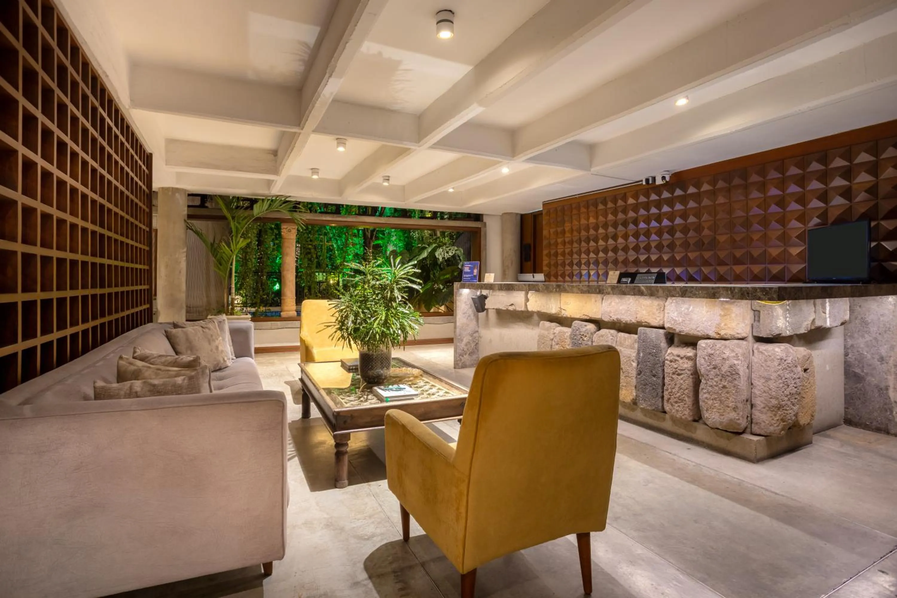 Lobby or reception in Alko Hotel Casa Nispero