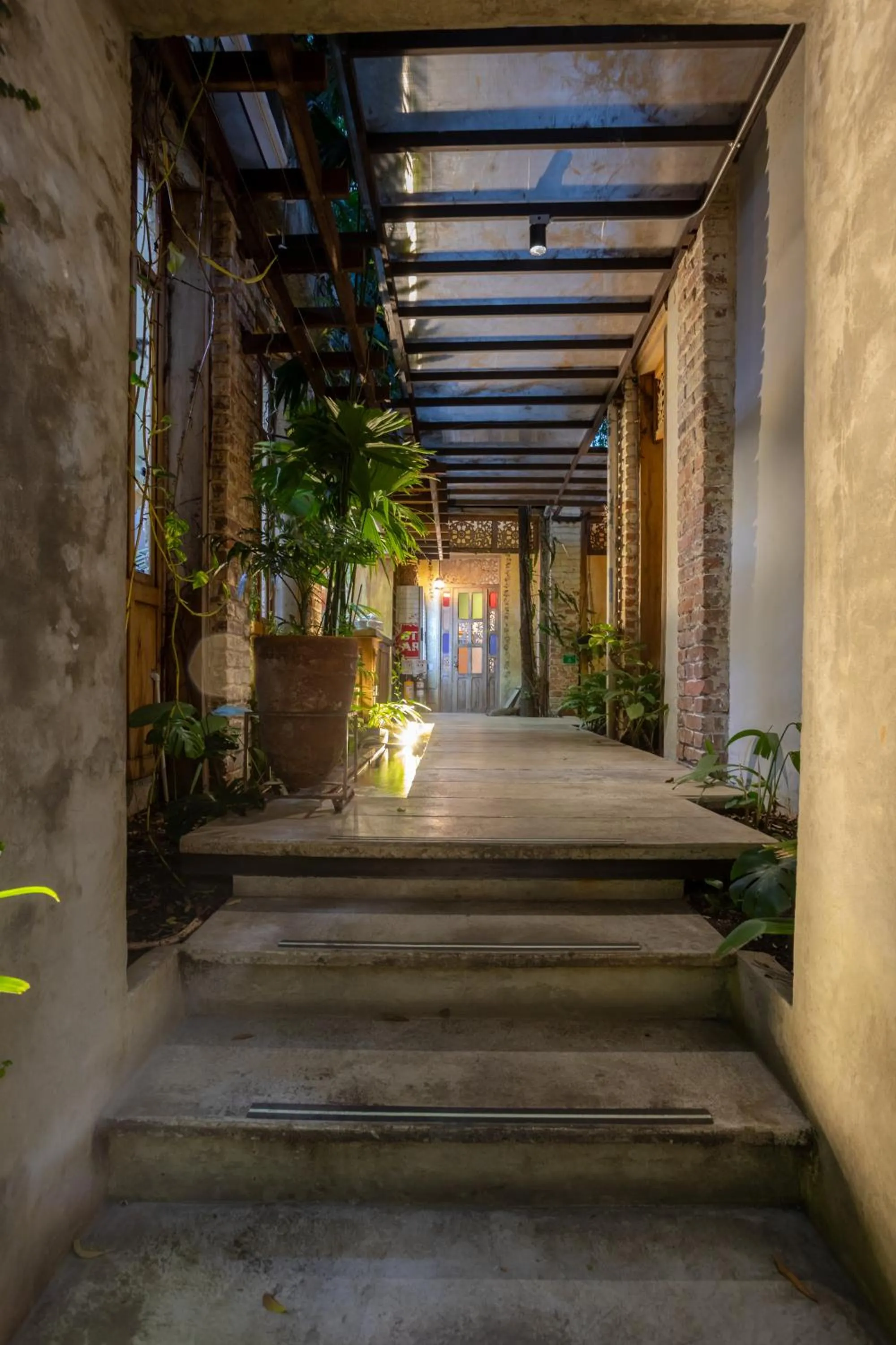 Patio in Alko Hotel Casa Nispero