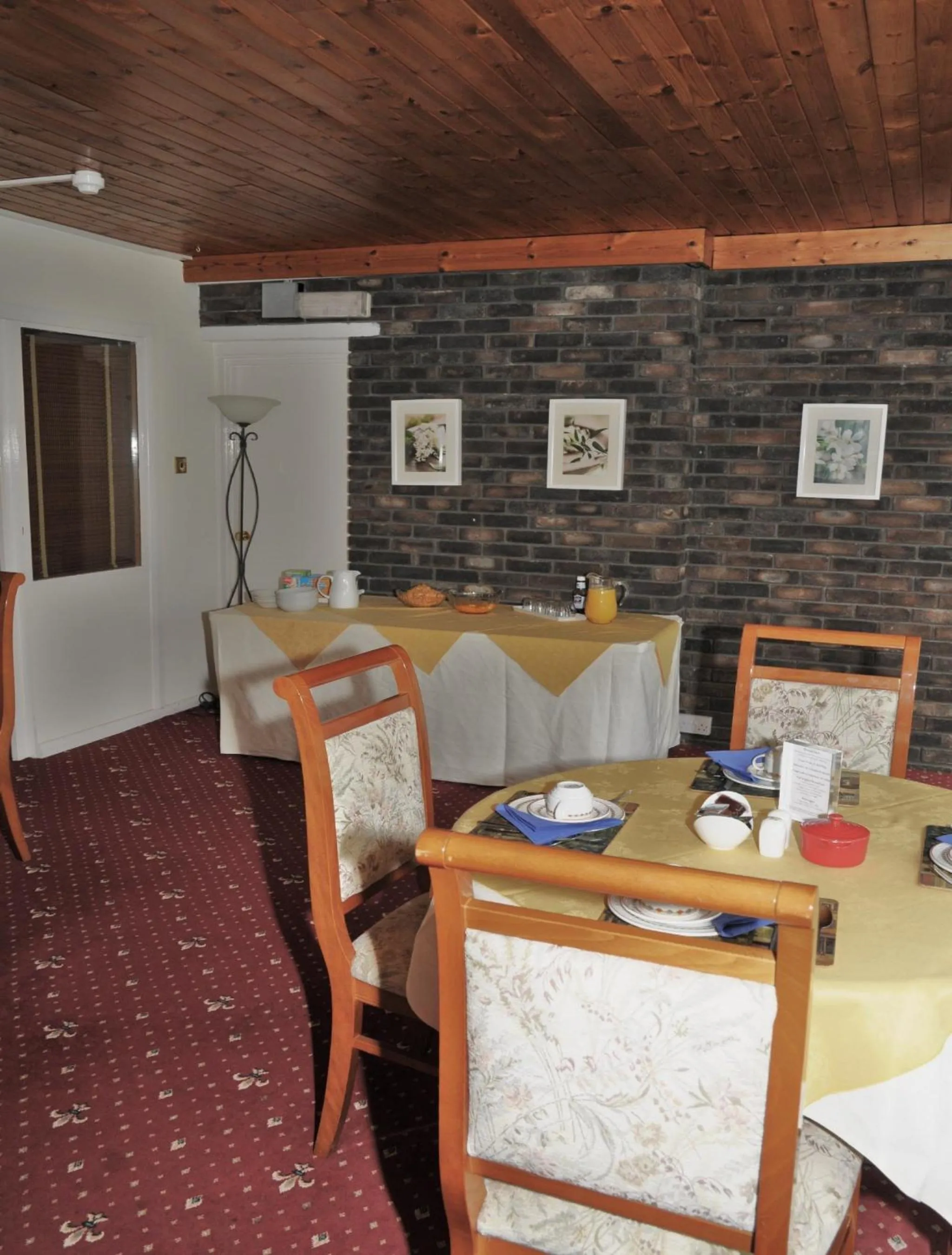 Decorative detail in Wimblehurst Hotel