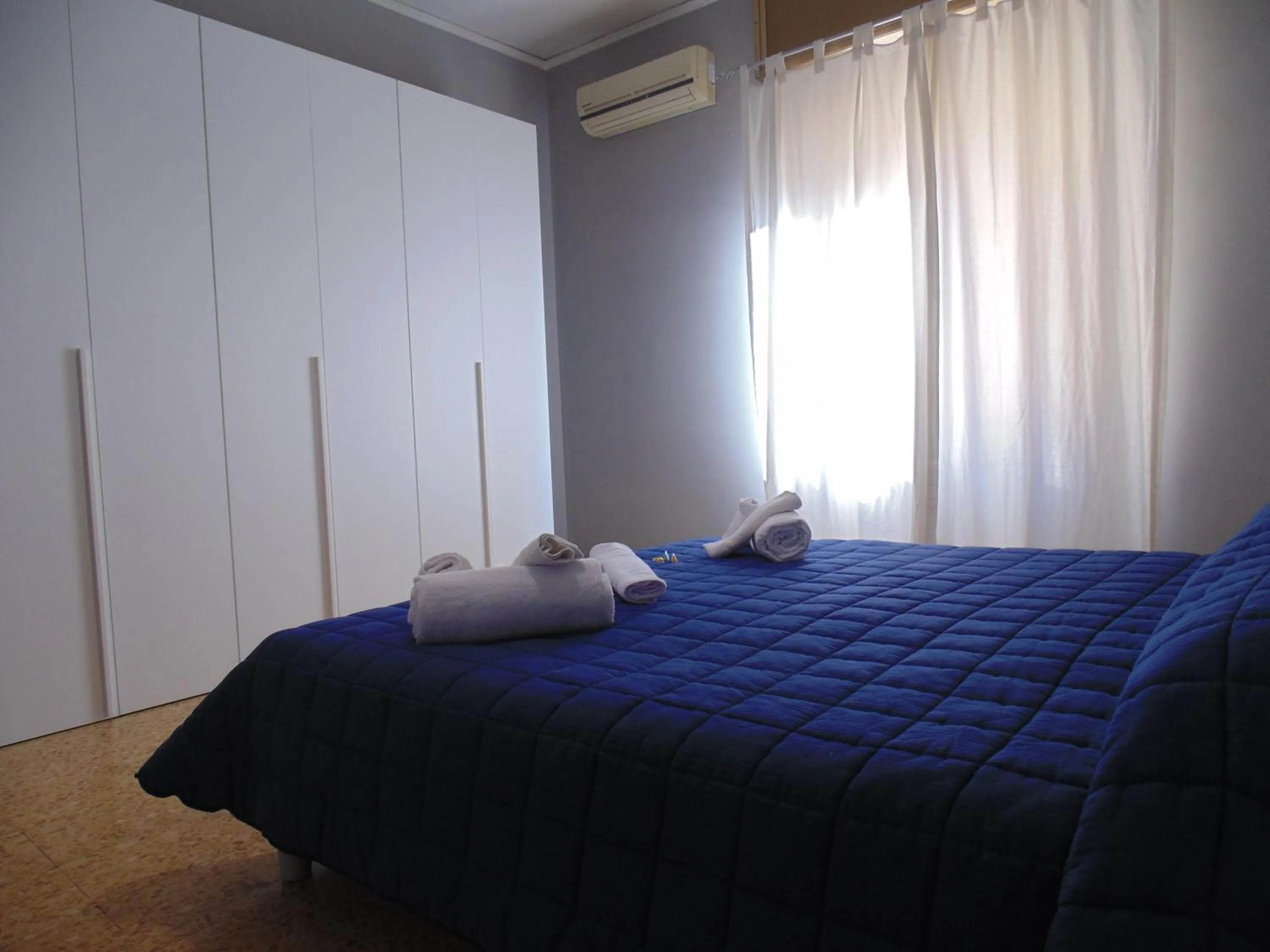 Bed in Parthenope rooms