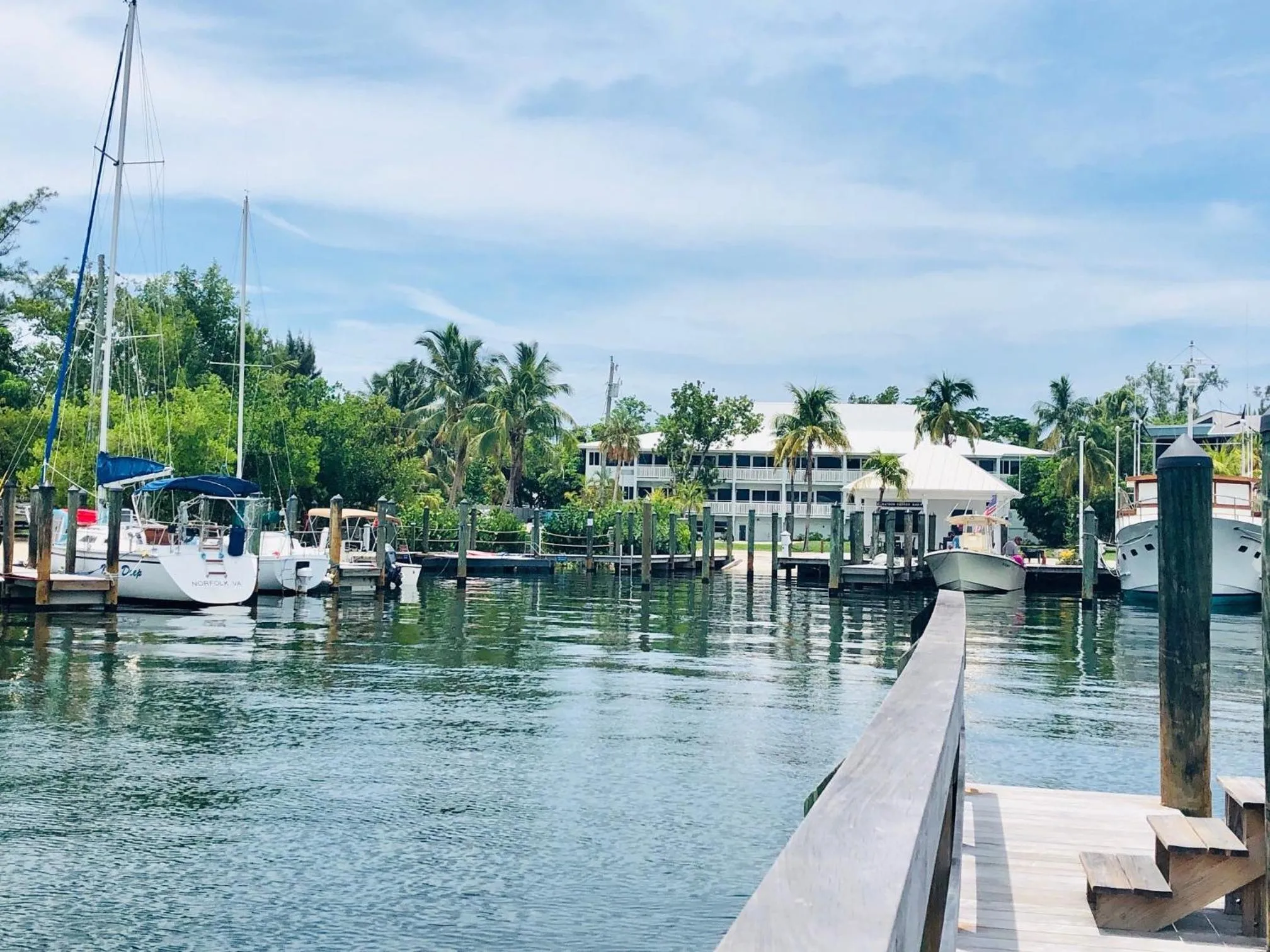 Property building in Banana Bay Resort & Marina