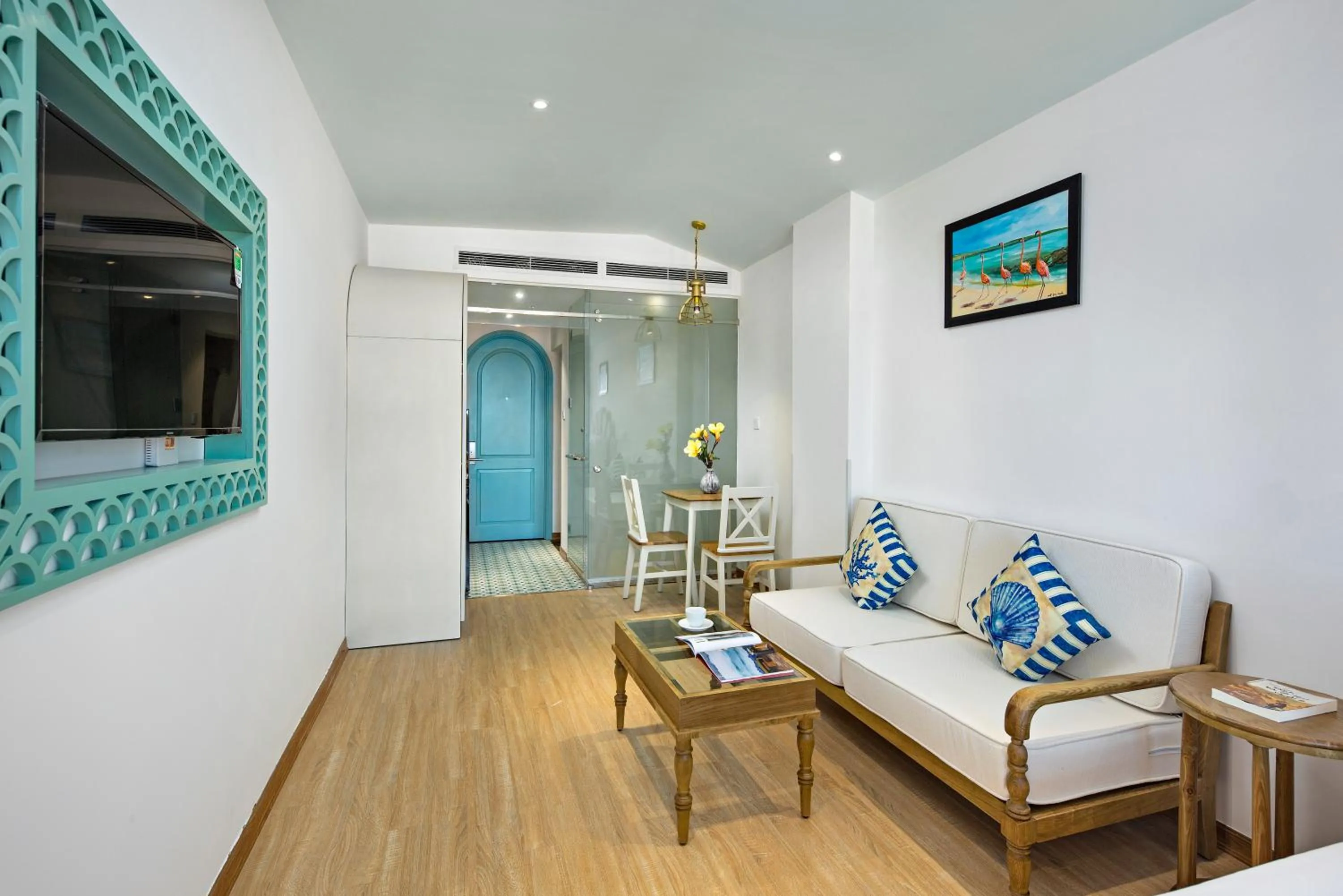 Seating area in Adaline Hotel & Apartment