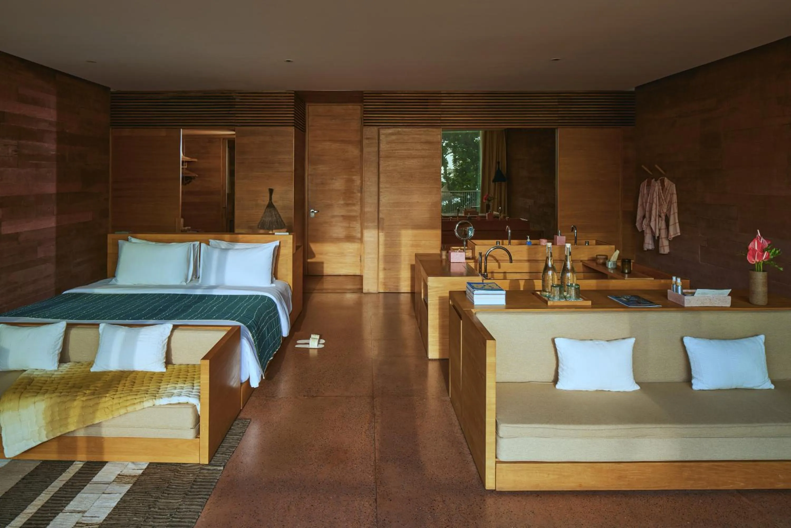Bed in Desa Potato Head Bali