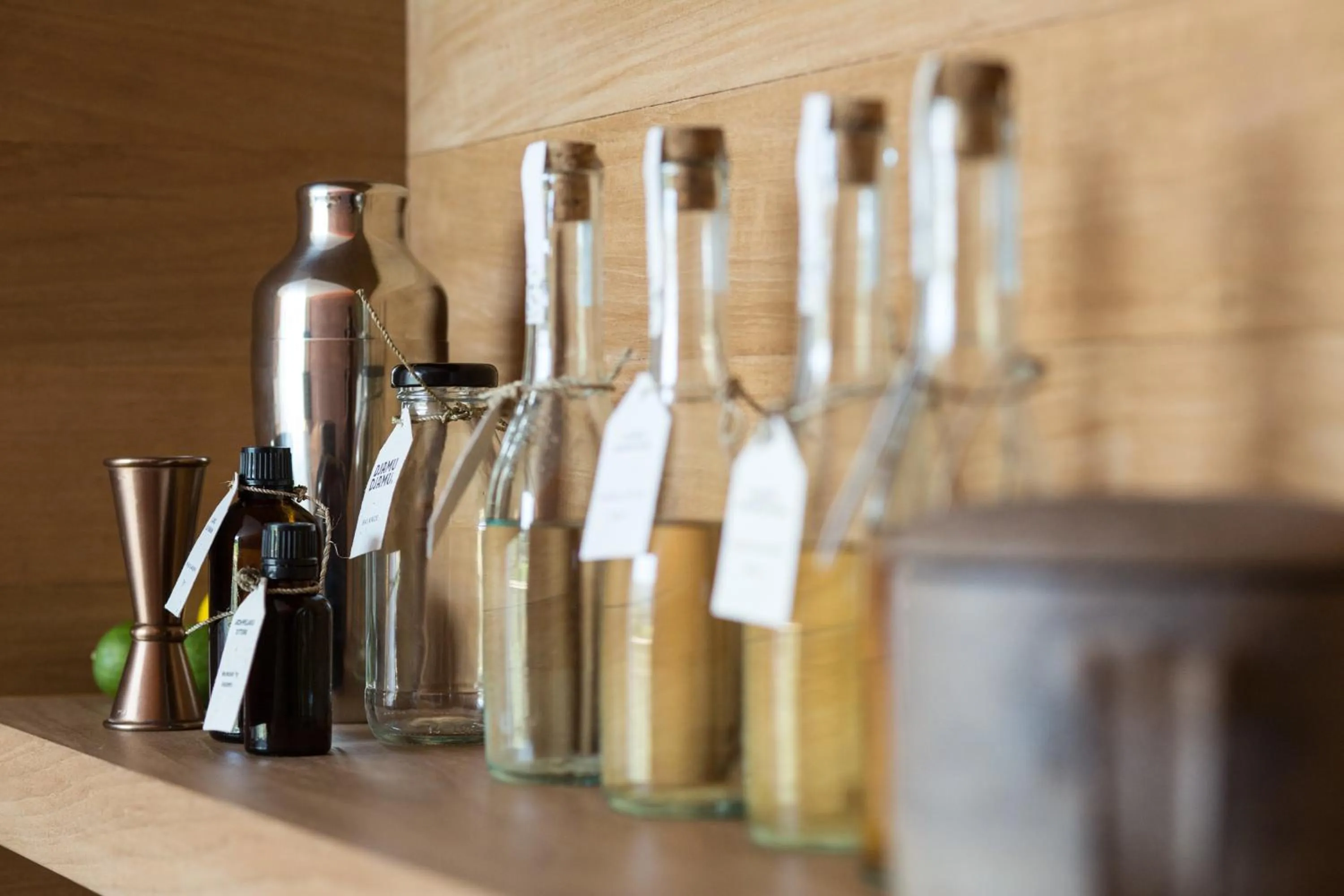 minibar in Desa Potato Head Bali