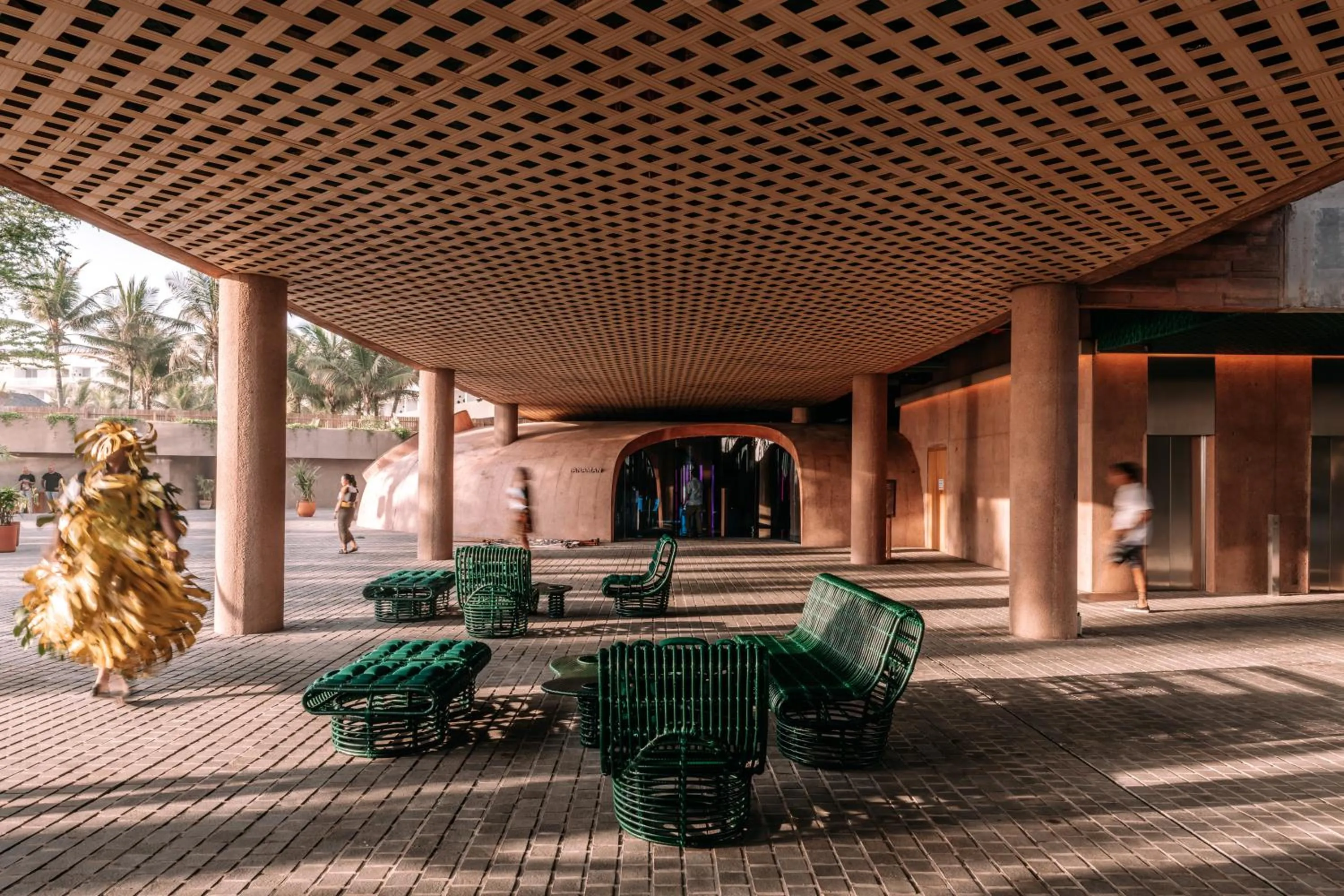 Patio in Potato Head Suites & Studios