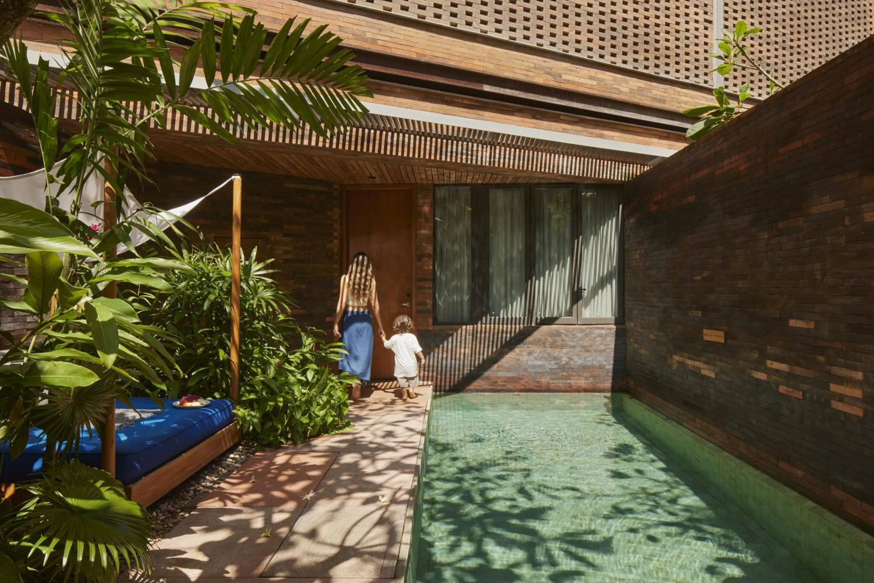 Pool view in Desa Potato Head Bali