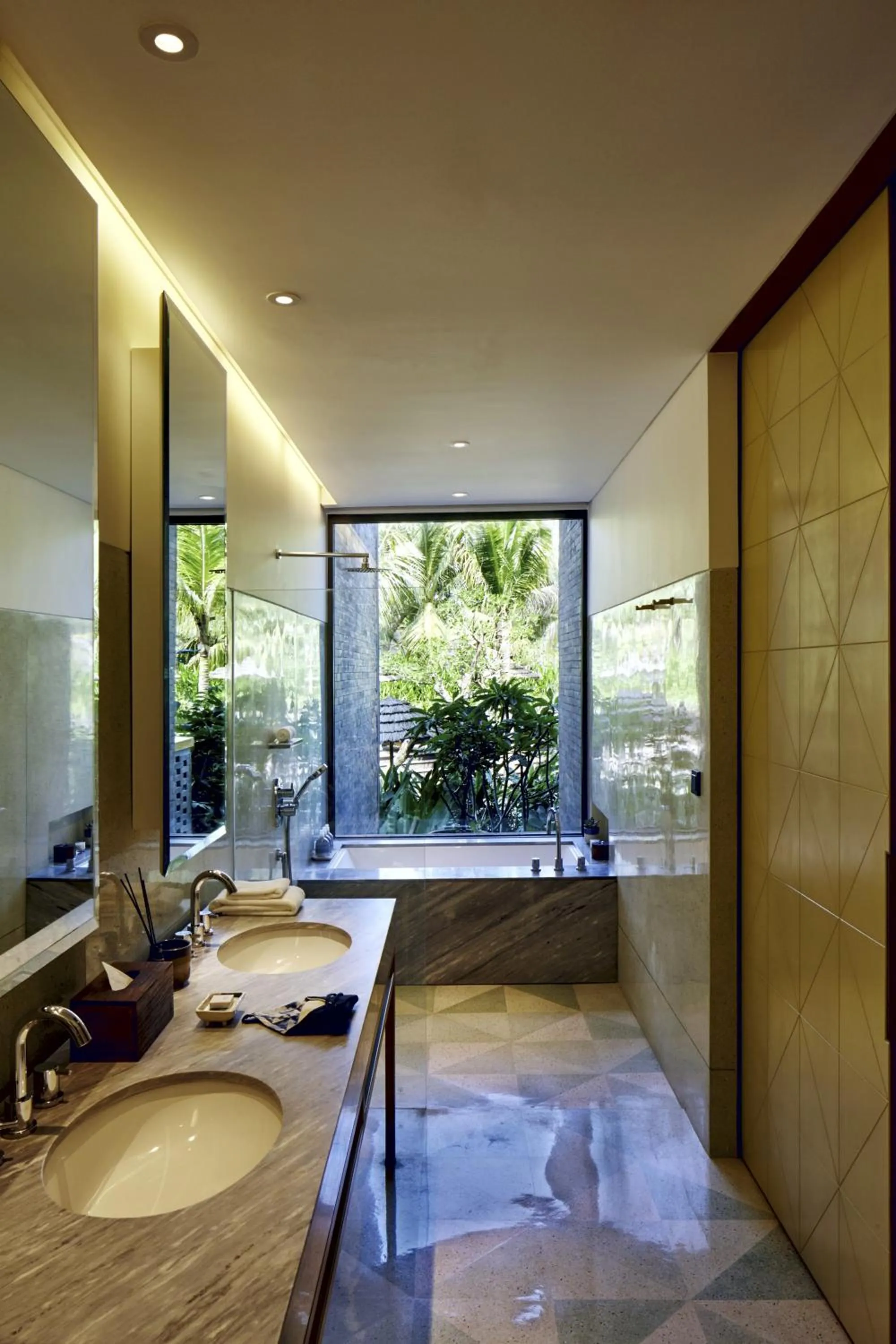 Bathroom, Bed in Desa Potato Head Bali