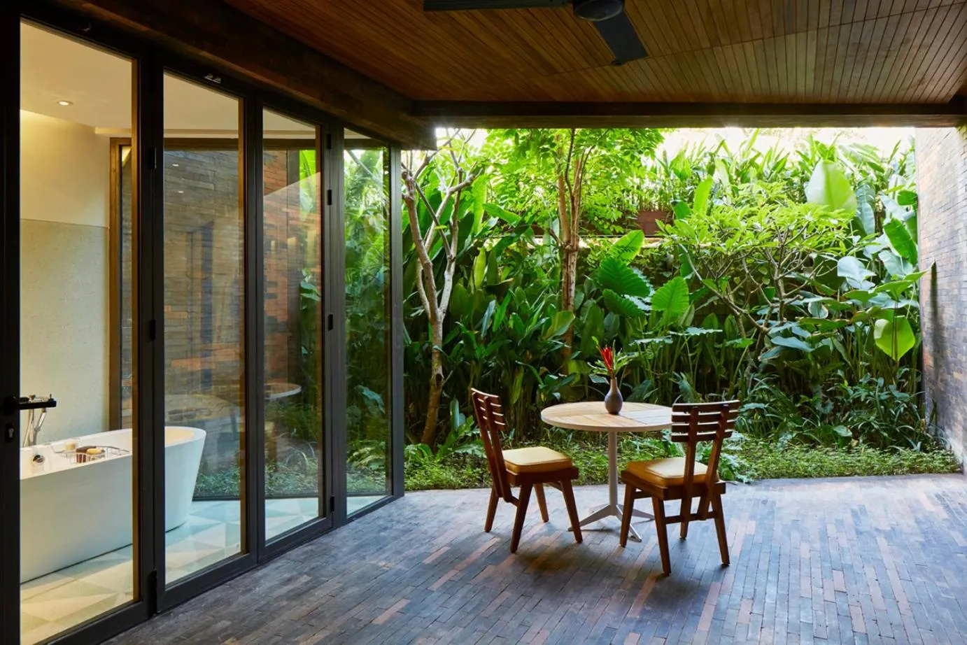 Patio in Potato Head Suites & Studios