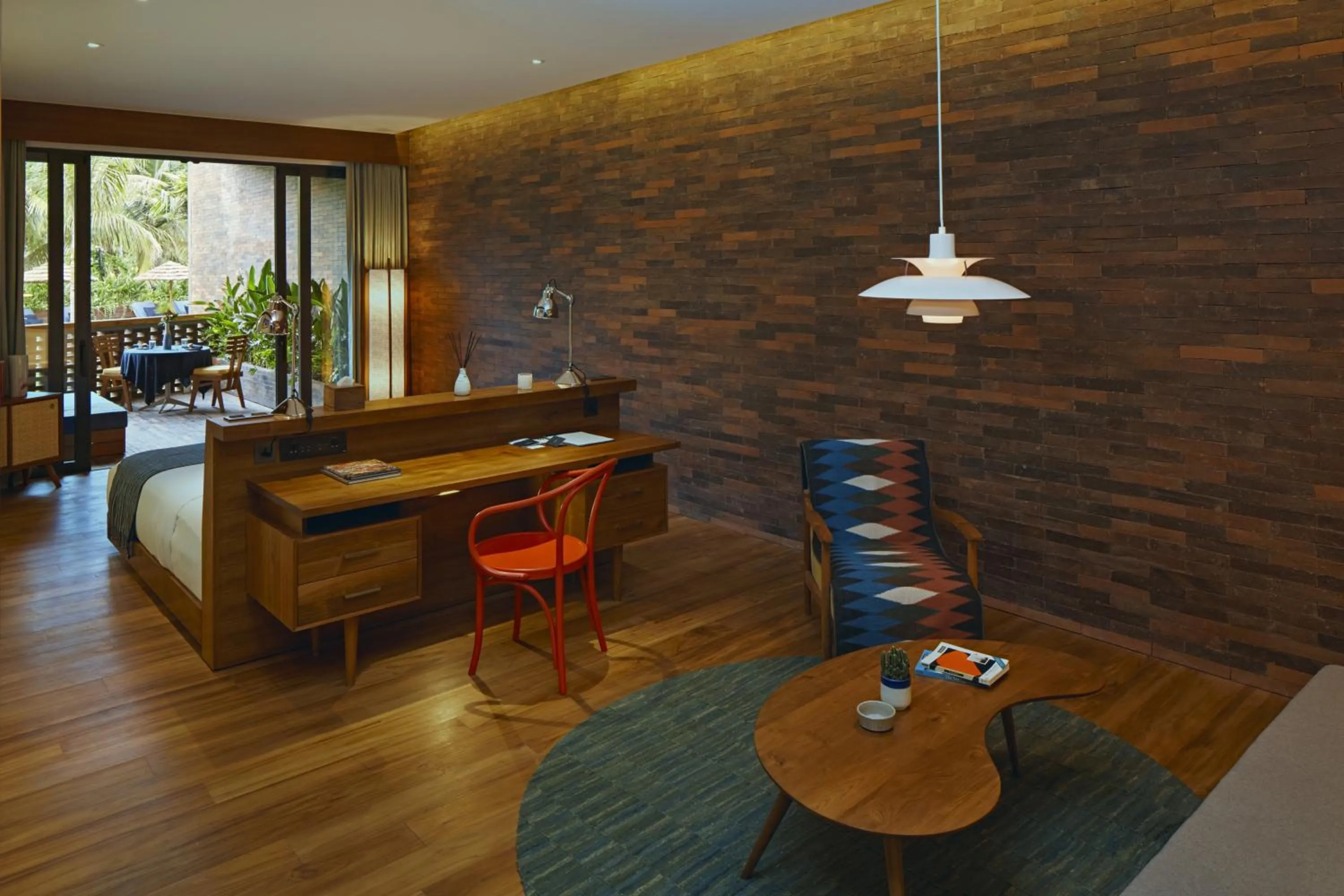 Seating area in Desa Potato Head Bali