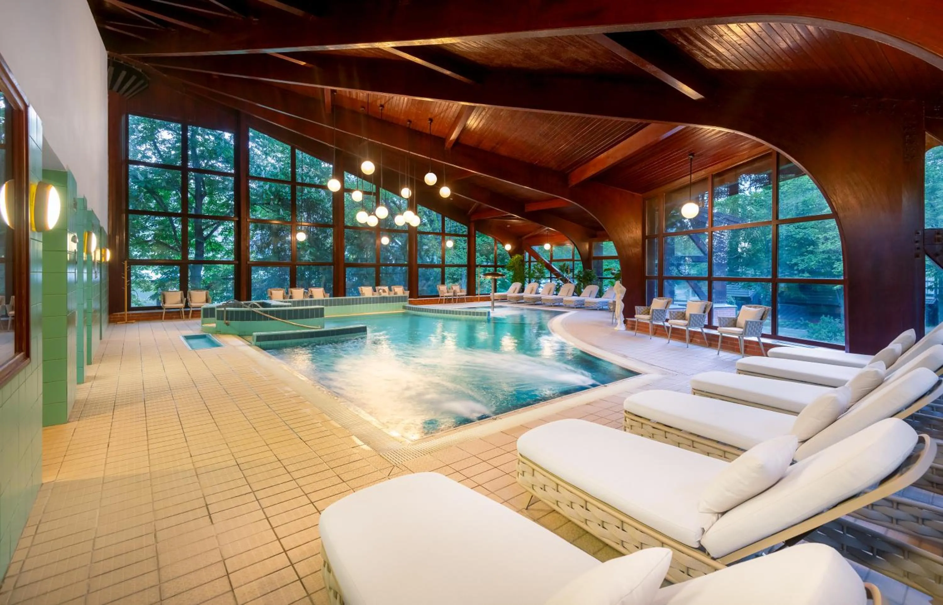 Spa and wellness centre/facilities in Hotel Club Tihany