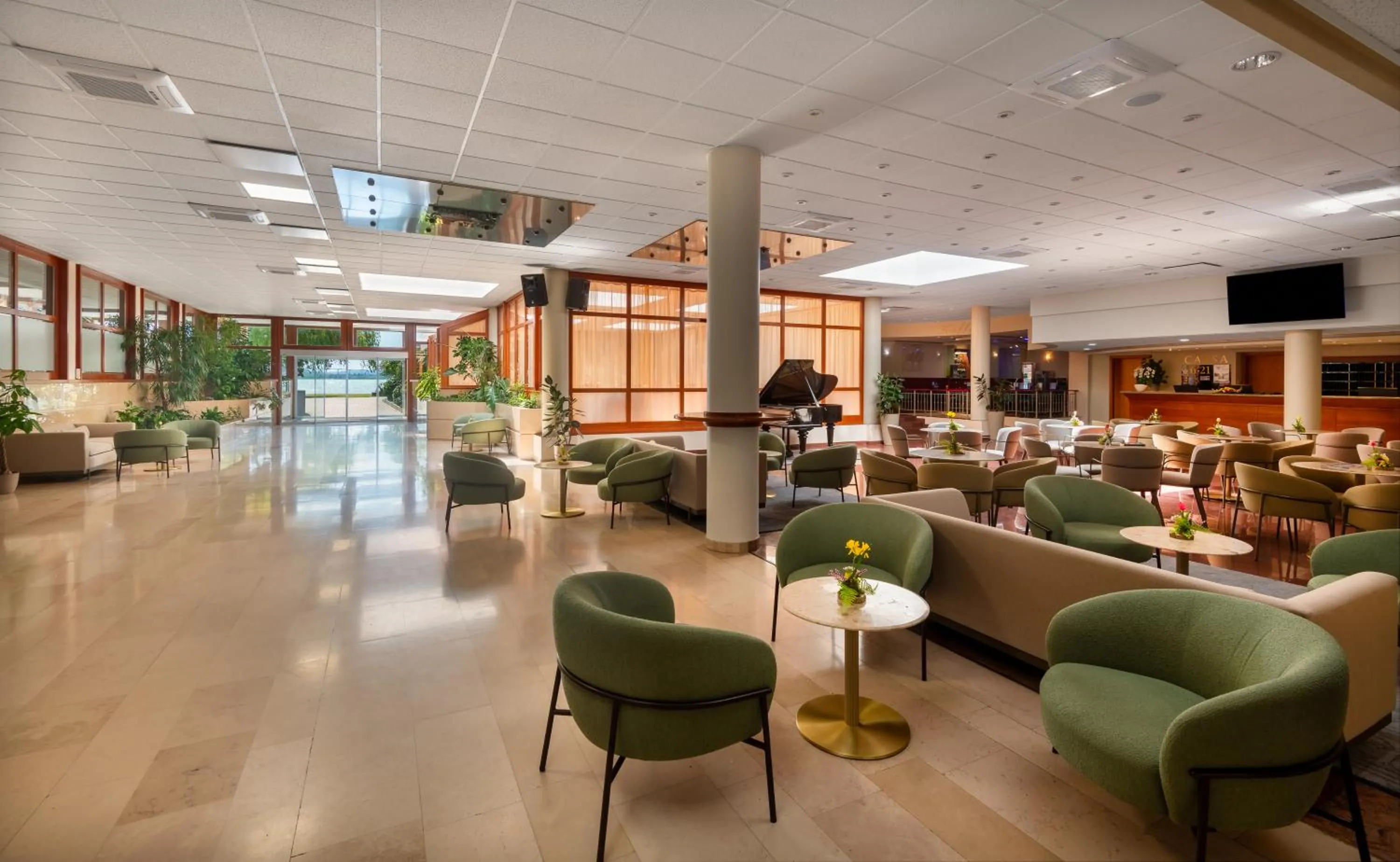 Lobby or reception in Hotel Club Tihany