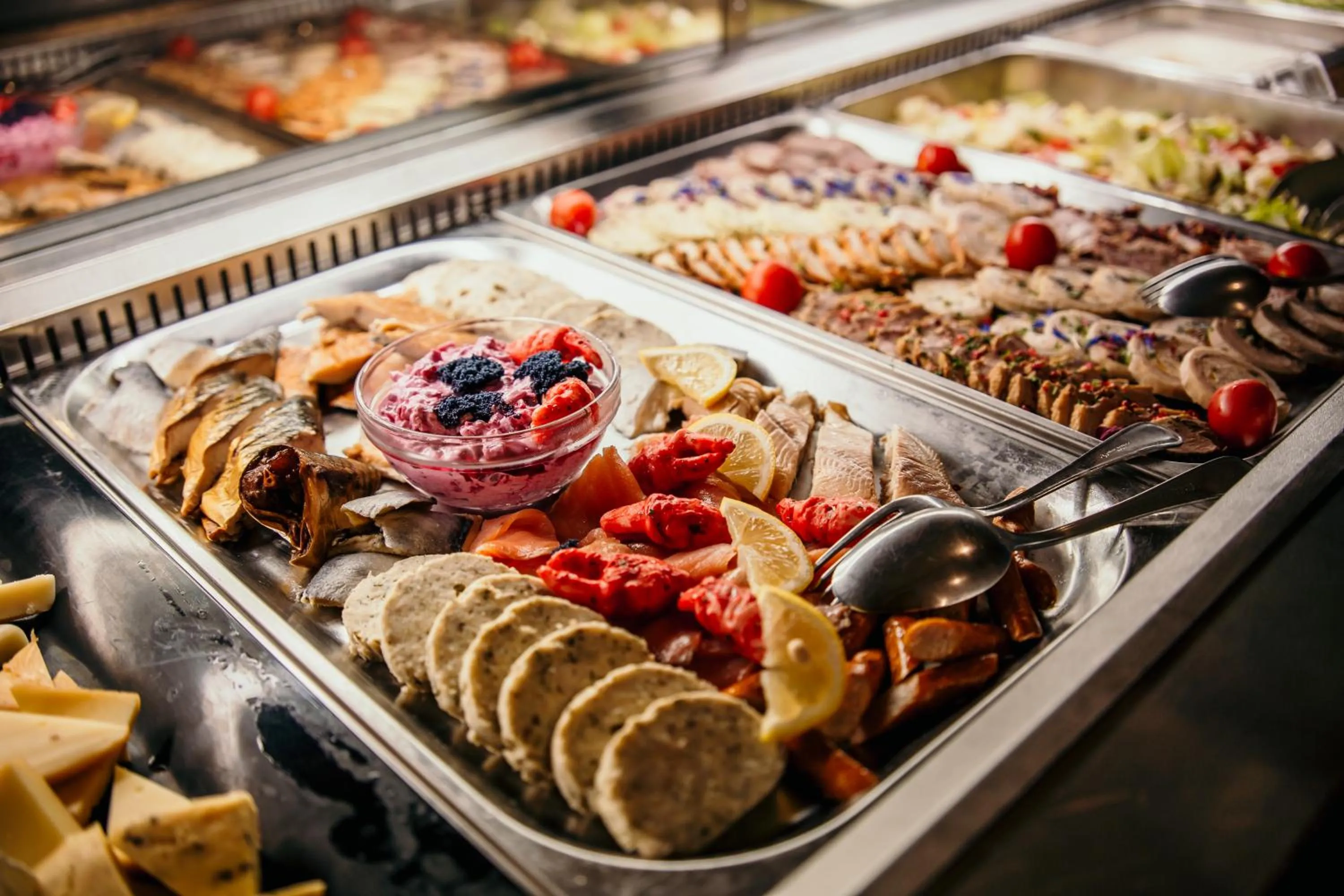 Food in Hotel Club Tihany