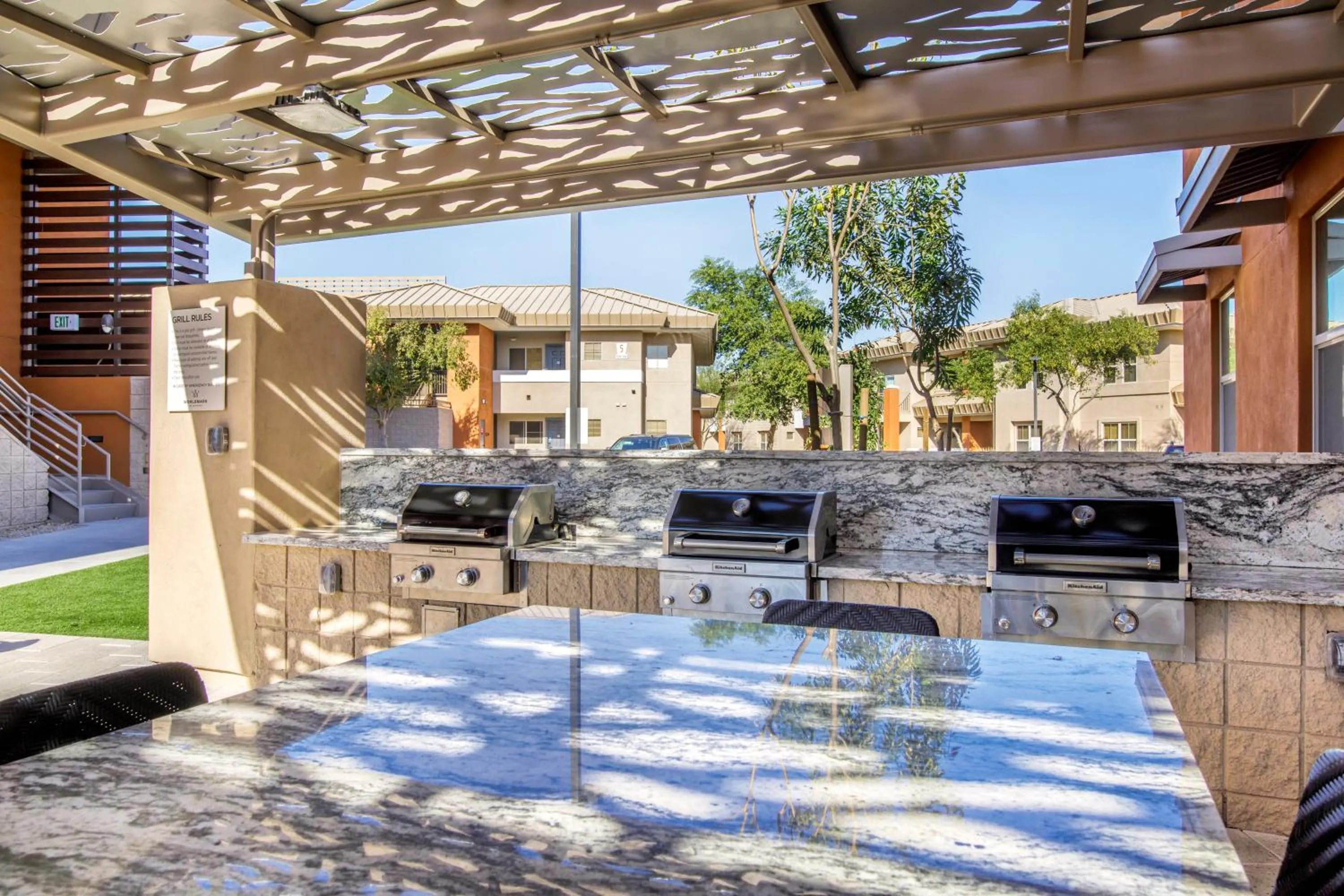 BBQ facilities in WorldMark Scottsdale