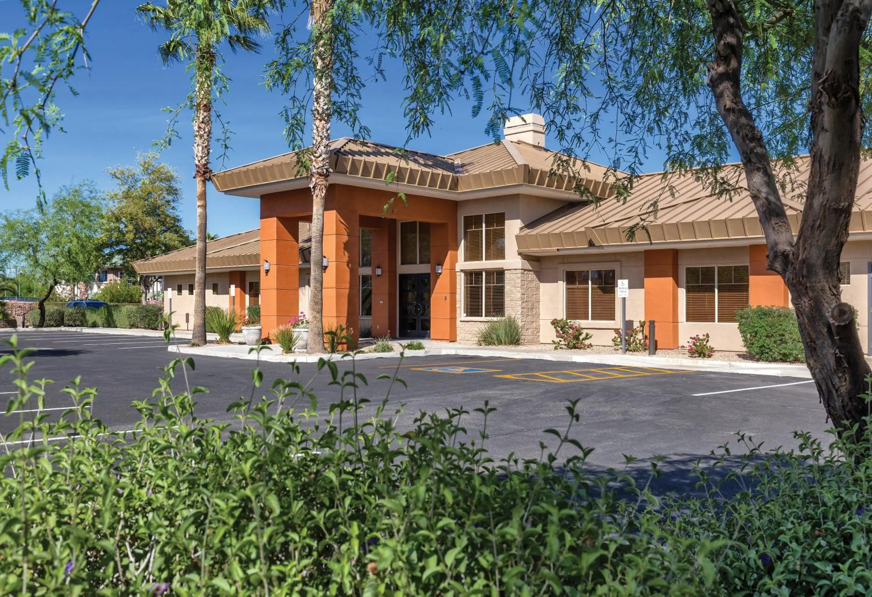 Facade/entrance in WorldMark Scottsdale