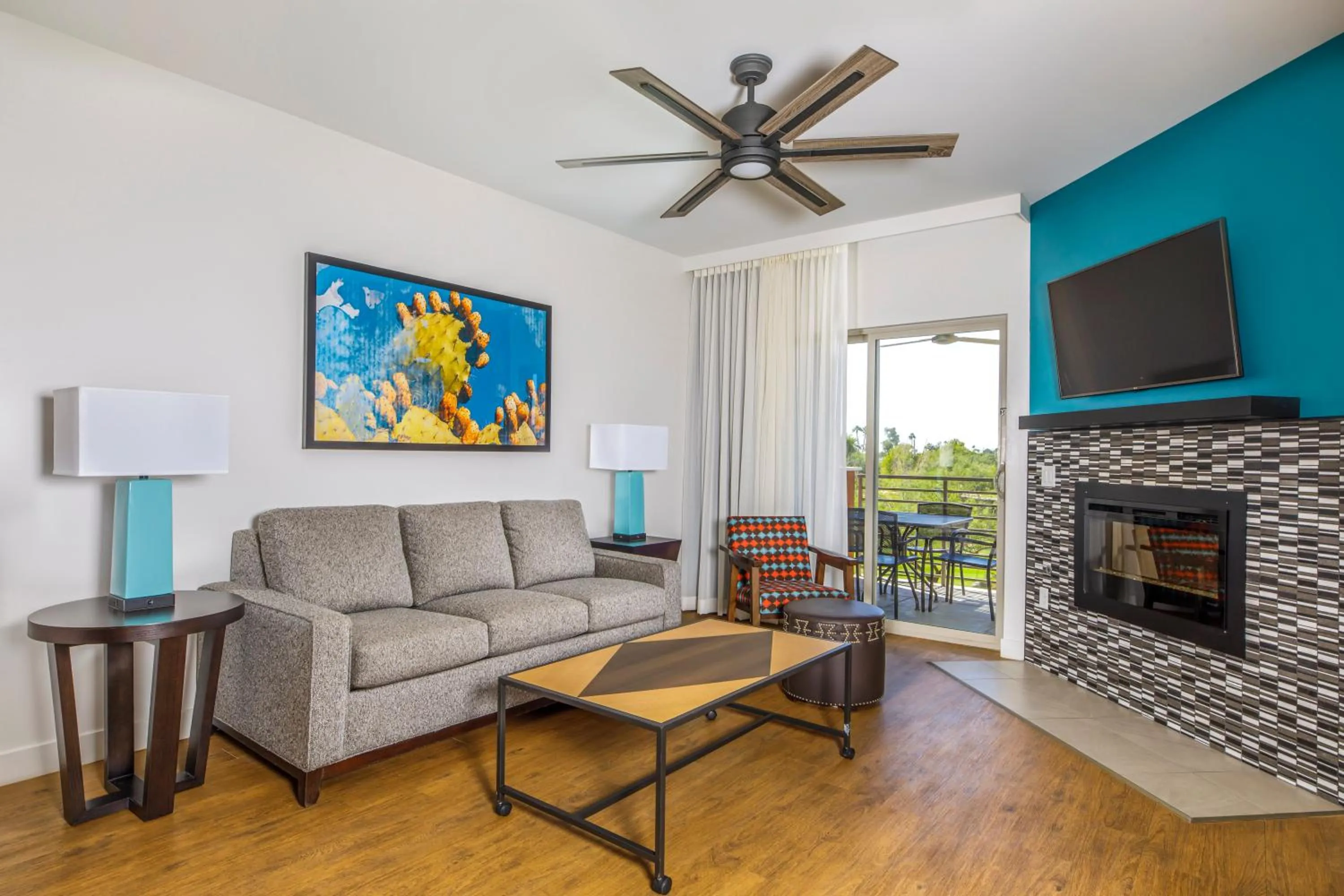 Living room in WorldMark Scottsdale