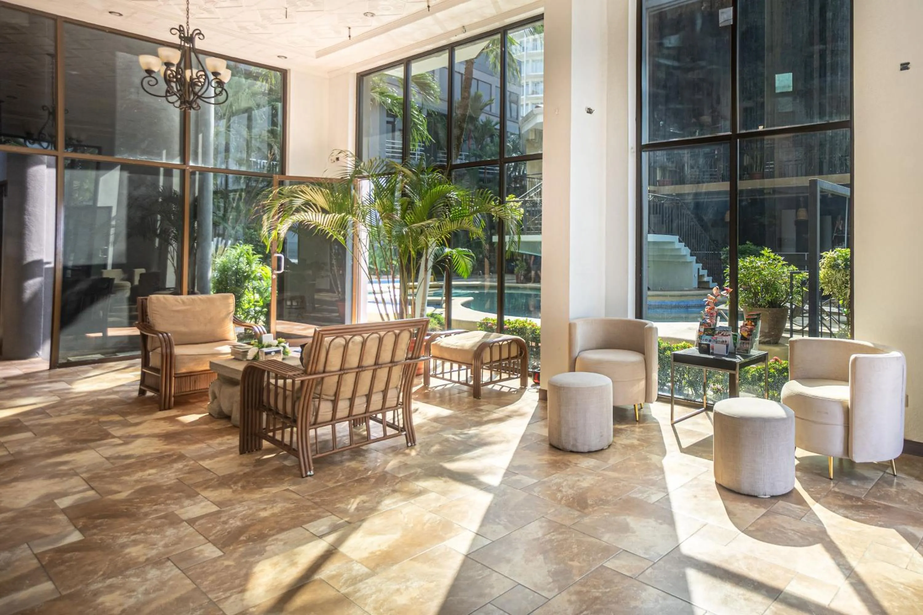 Seating area in Paradise Jaco Beach Front